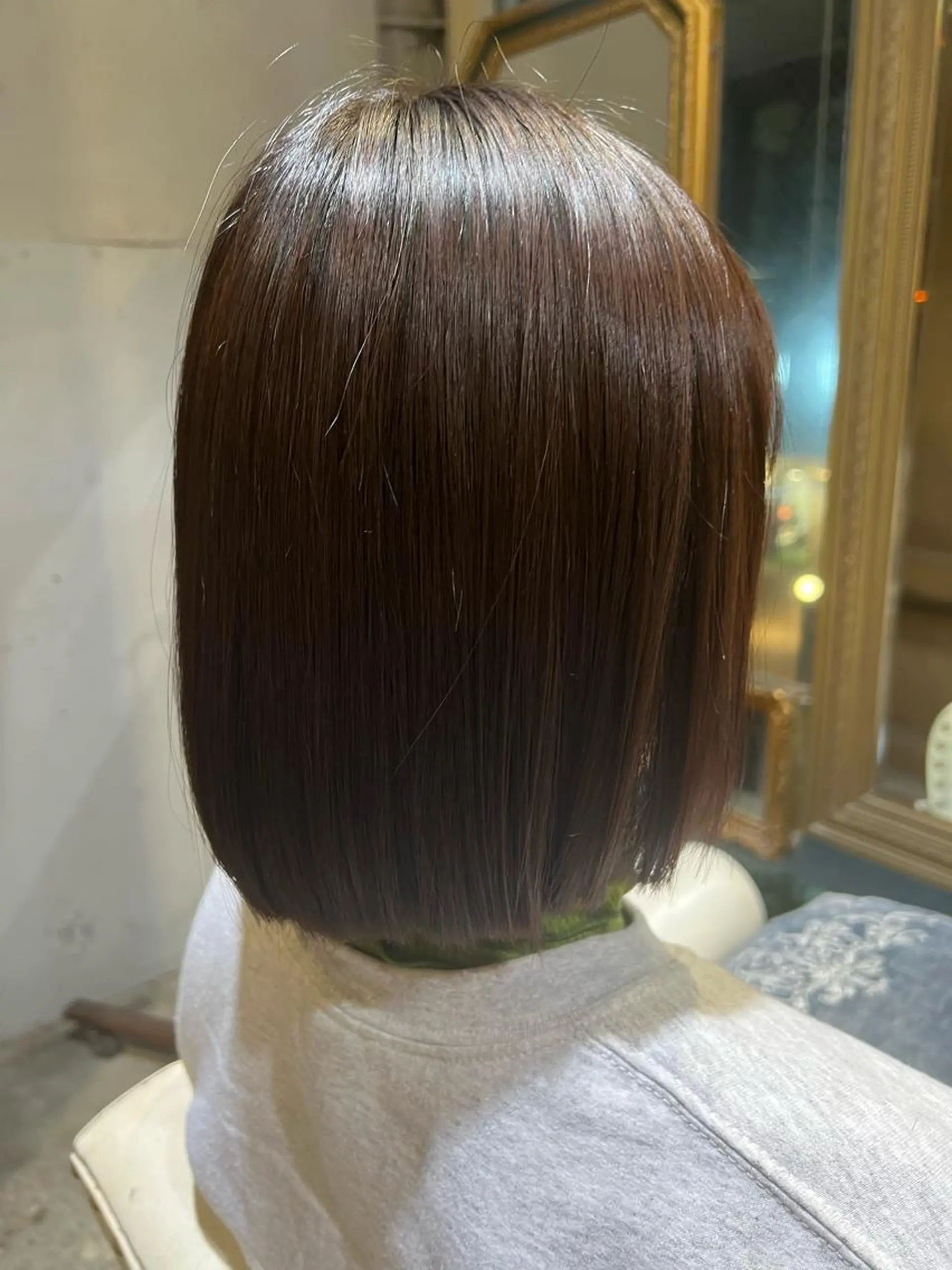 ミディアム 髪質改善 トリートメント カット トリートメント 小笠原 悠斗のヘアスタイル
