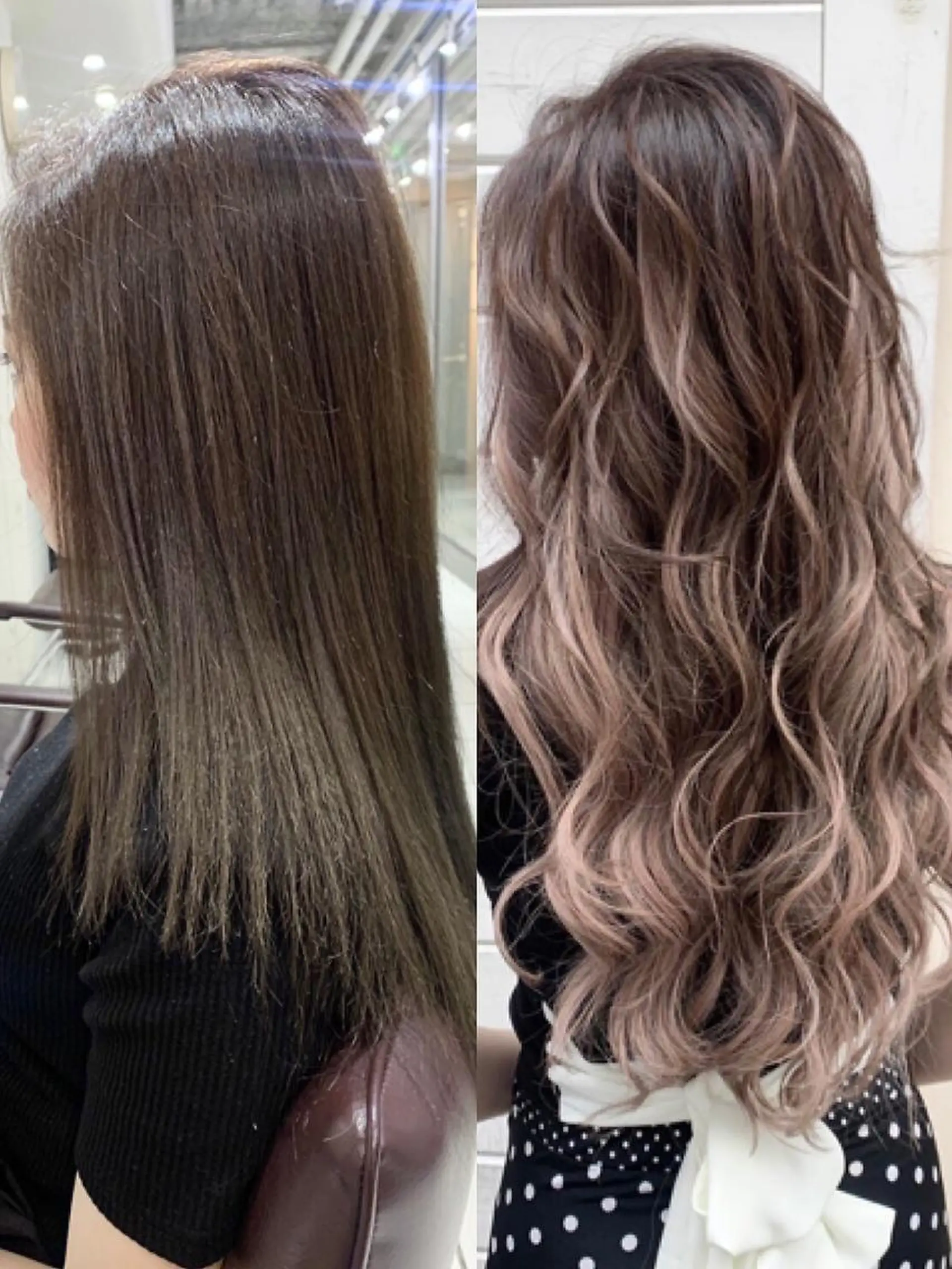 ロング カラー ヘアアレンジ レミーエクステ大阪 Device梅田のヘアスタイル