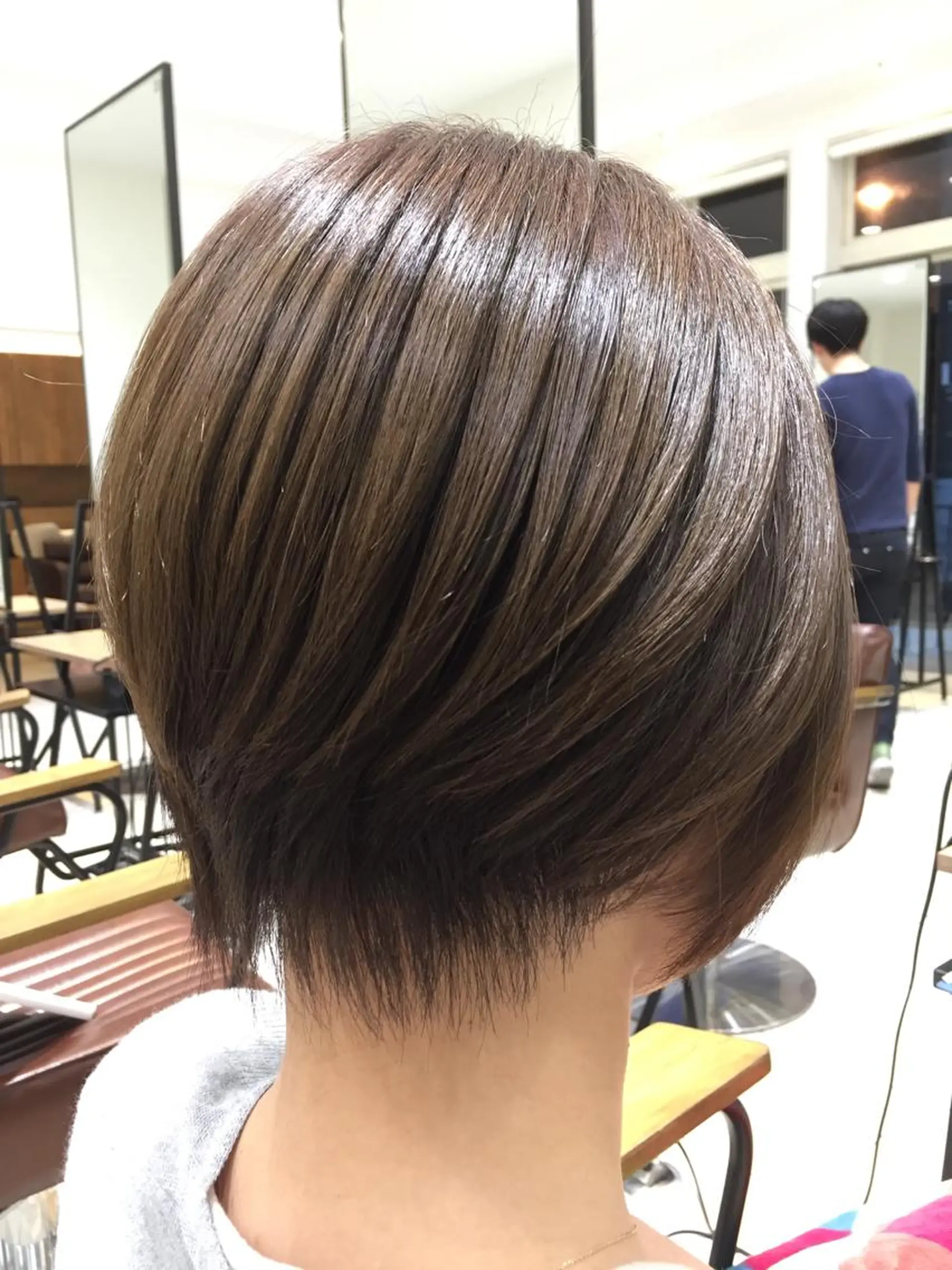 ショート ショートヘア カット ヘッドスパ 中野 克也のヘアスタイル