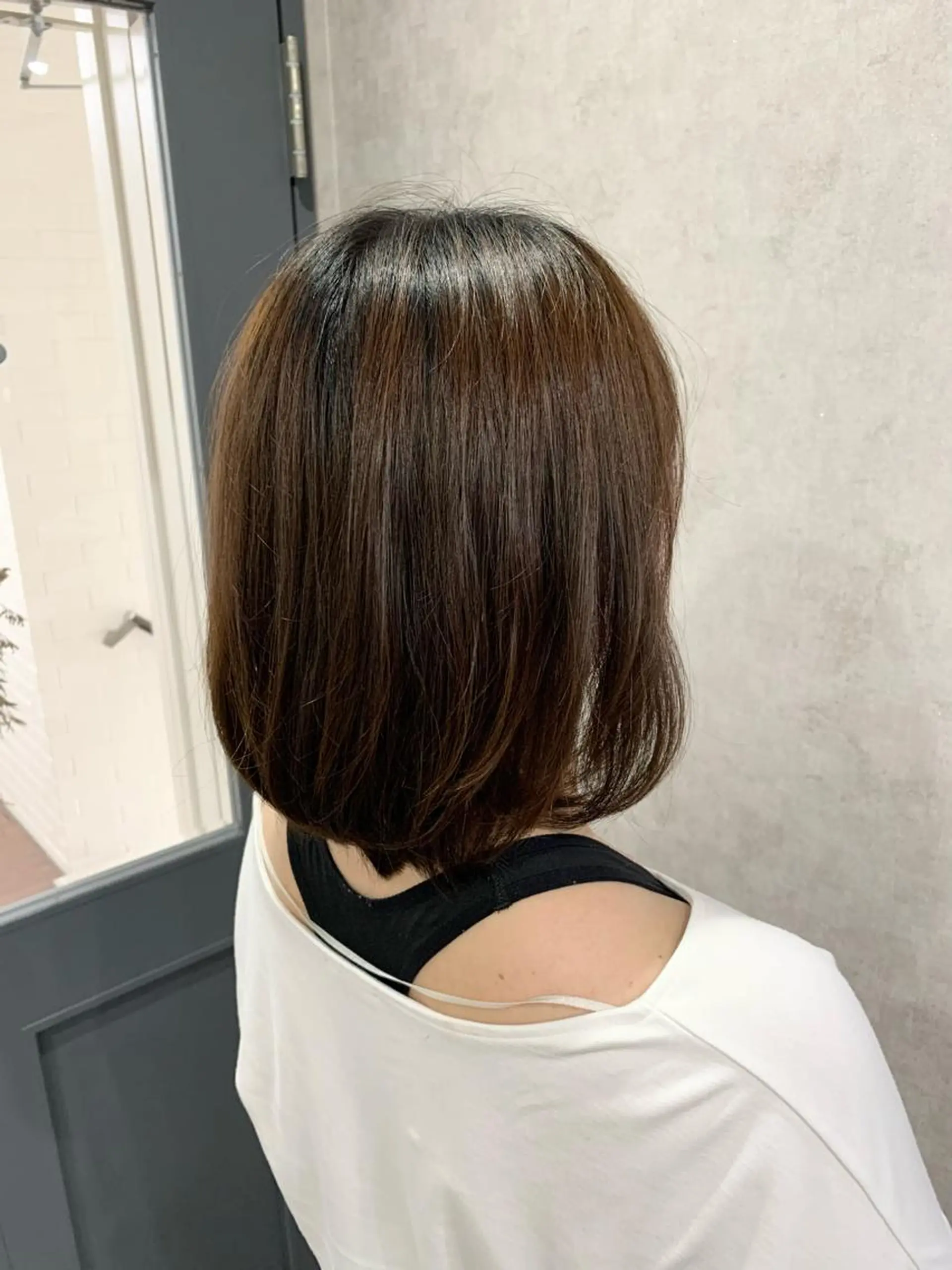 ミディアム giniro所属・giniro ホソミのヘアスタイル