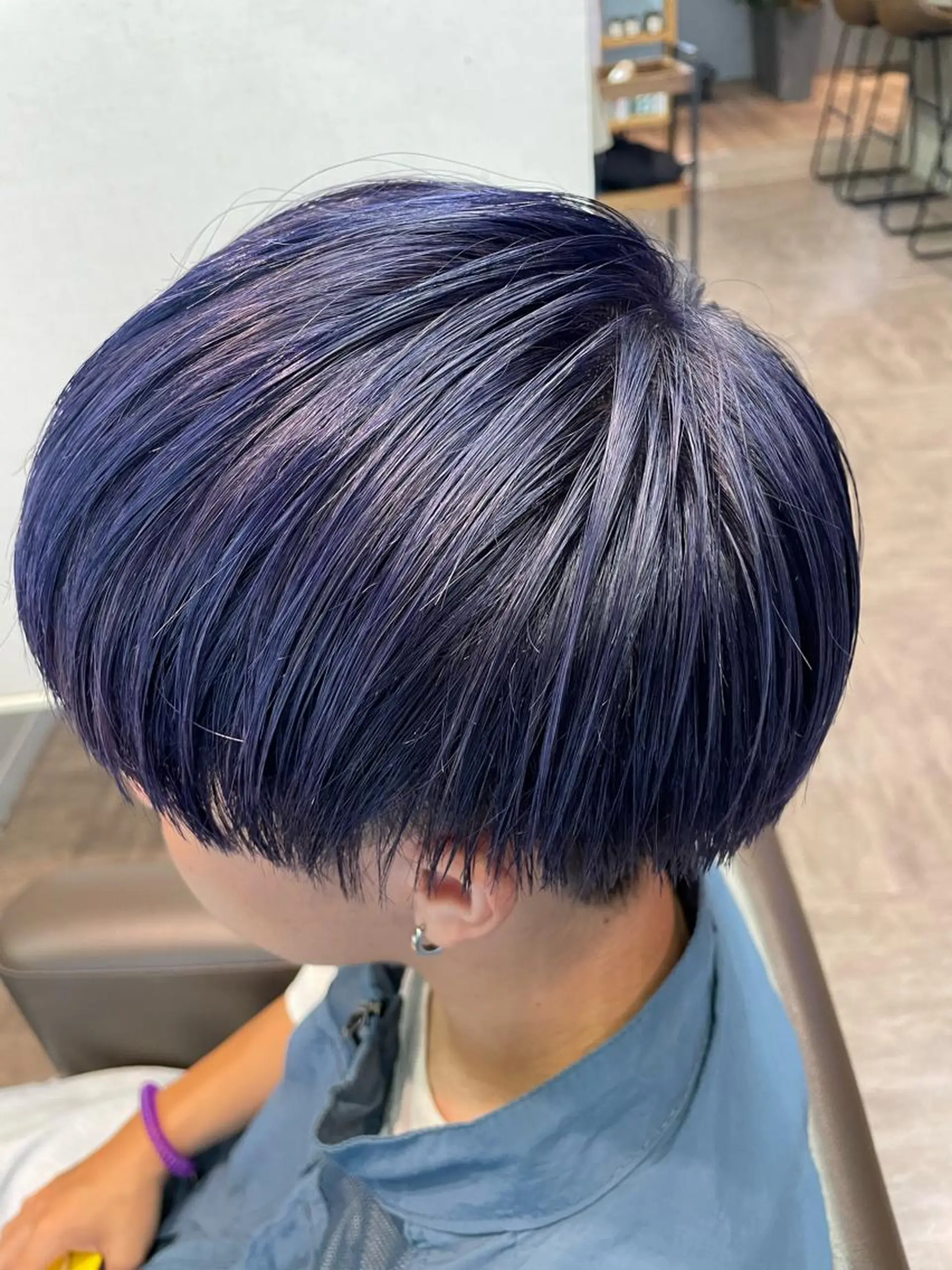 ショート カラー メンズ ハイトーン 🌙まなみ🌙のヘアスタイル