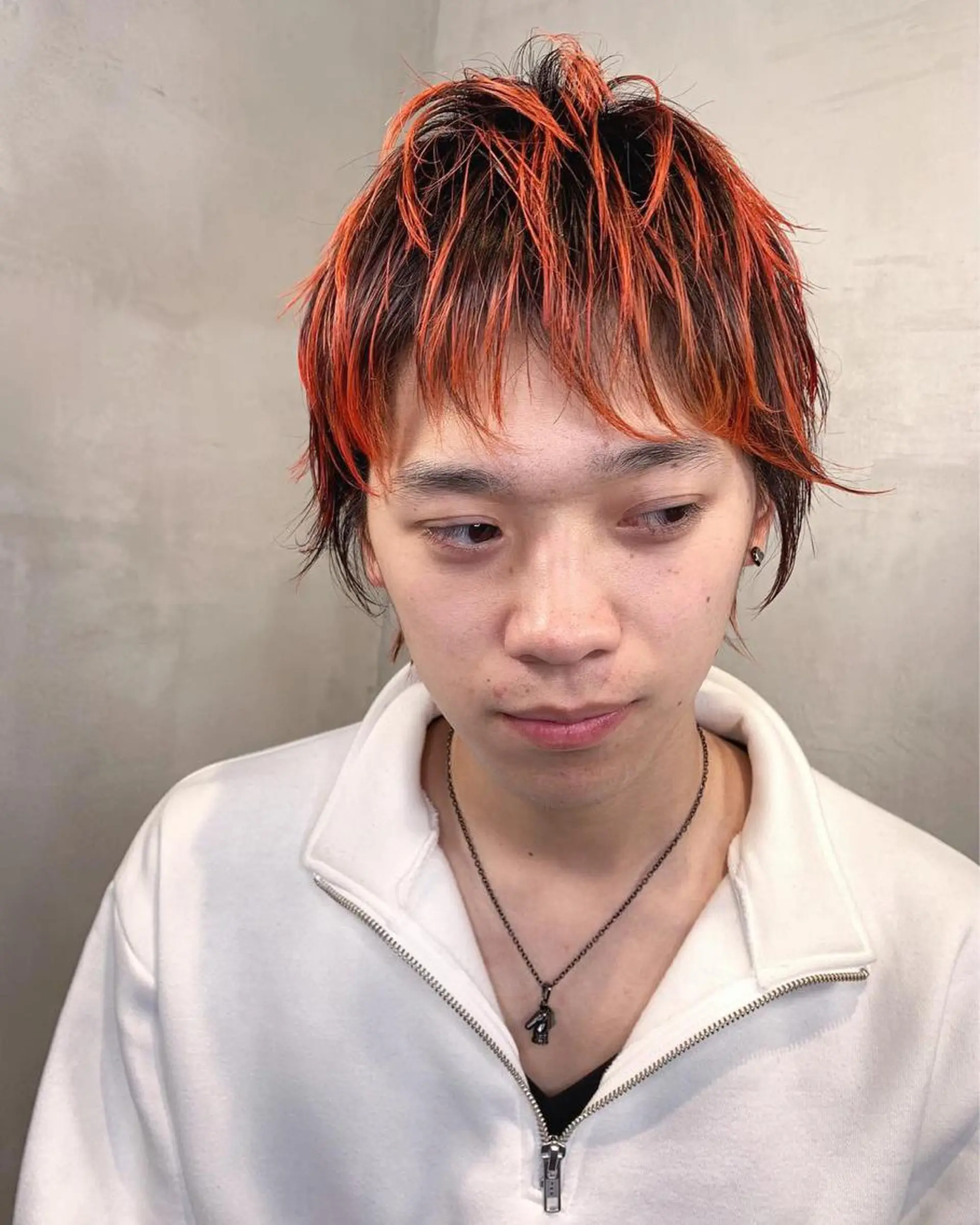 ショート カラー メンズ カット ヘアカラー パーマ トリートメント 優作 〜縁を大切に〜のヘアスタイル