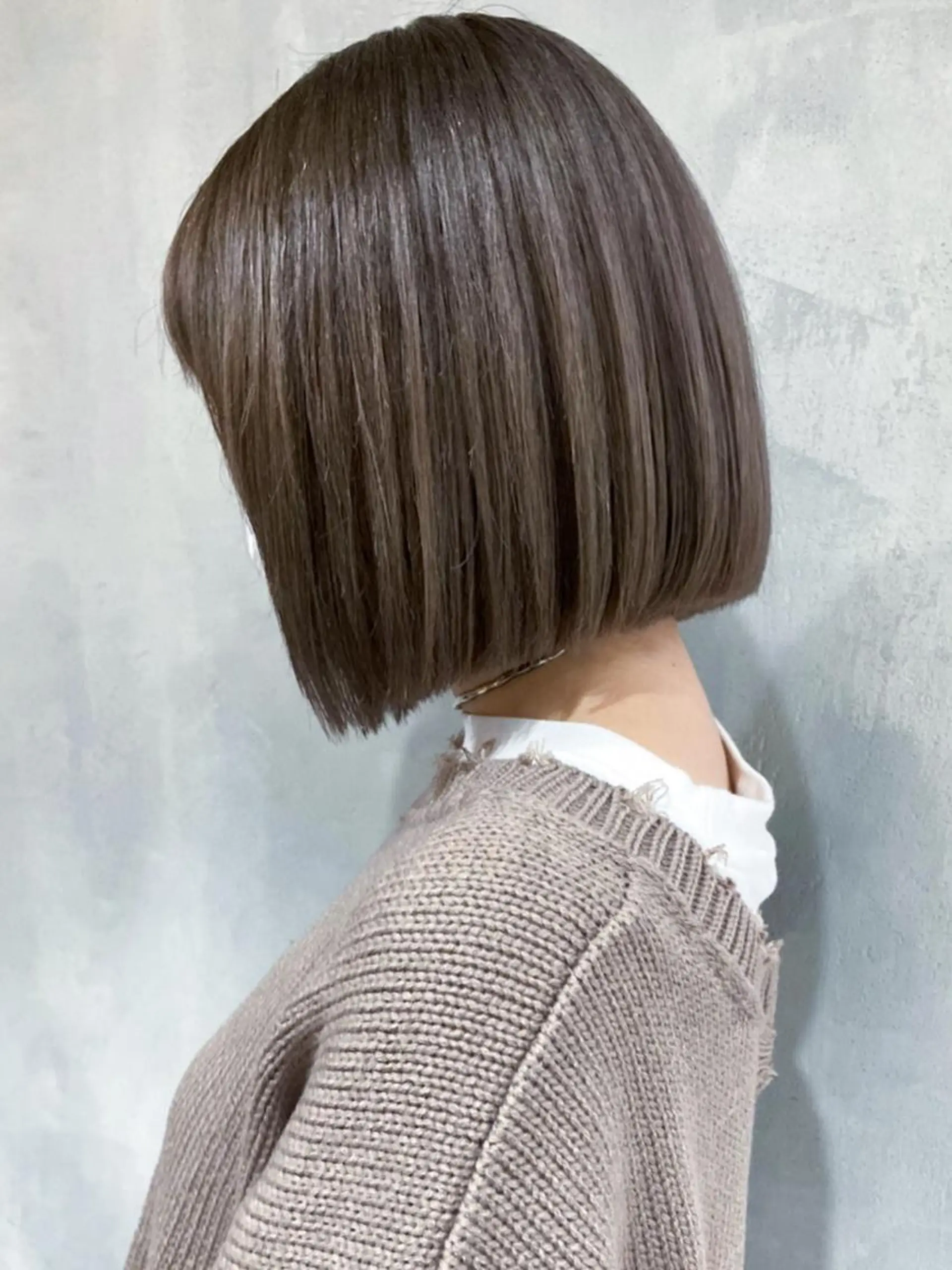 ミディアム パーマ ヘアアレンジ カラー ボブ ITbyALBUM 中野店のヘアスタイル