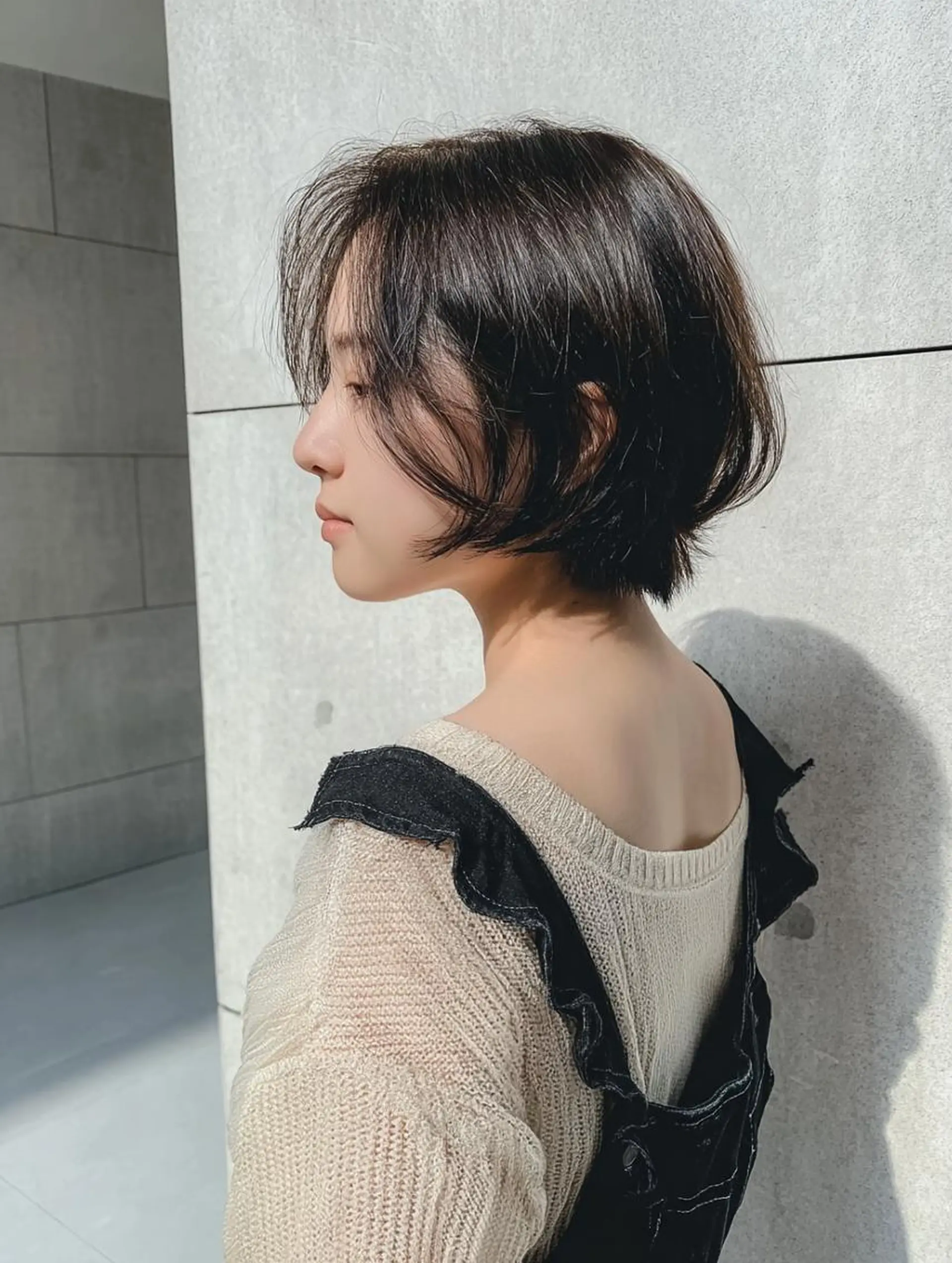 ショート カット ヘアカラー トリートメント ショート＆ボブ🦋 shell立川🫧のヘアスタイル