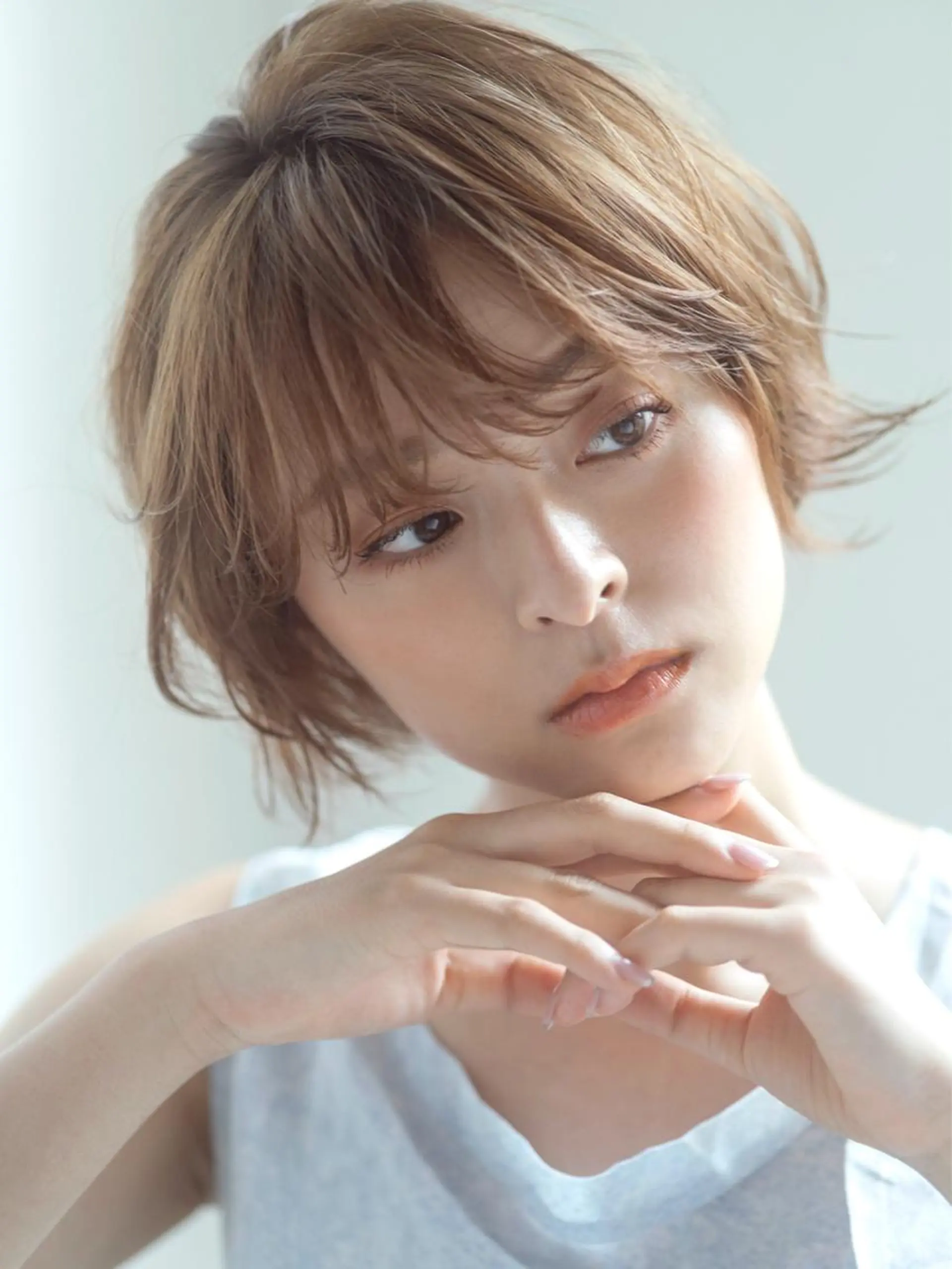 ショート パーマ 🎀ハイトーン/レイ ヤー/Reina🎀のヘアスタイル