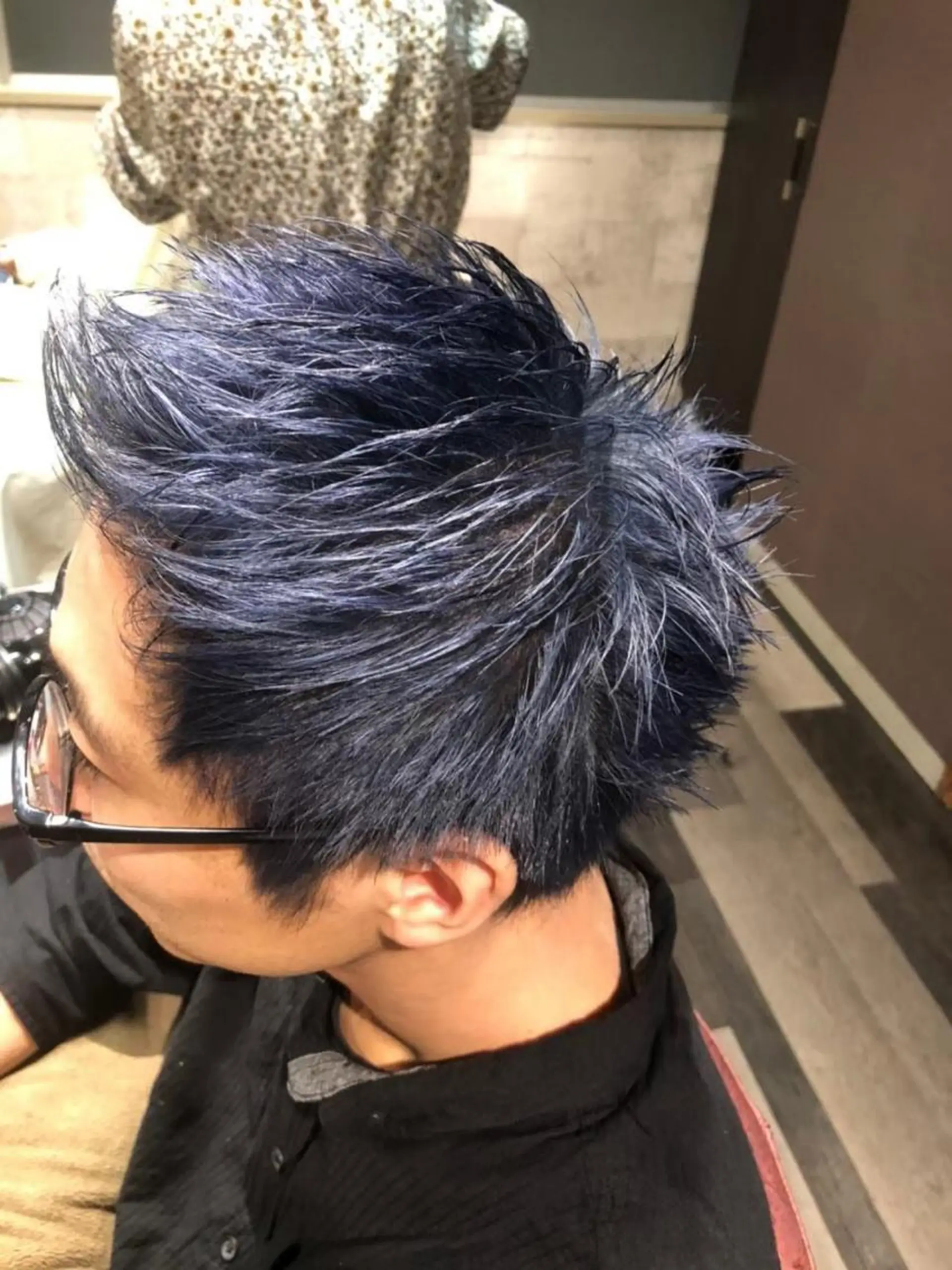 ショート メッシュ&パーマ特化 🔥山田雄大🔥のヘアスタイル