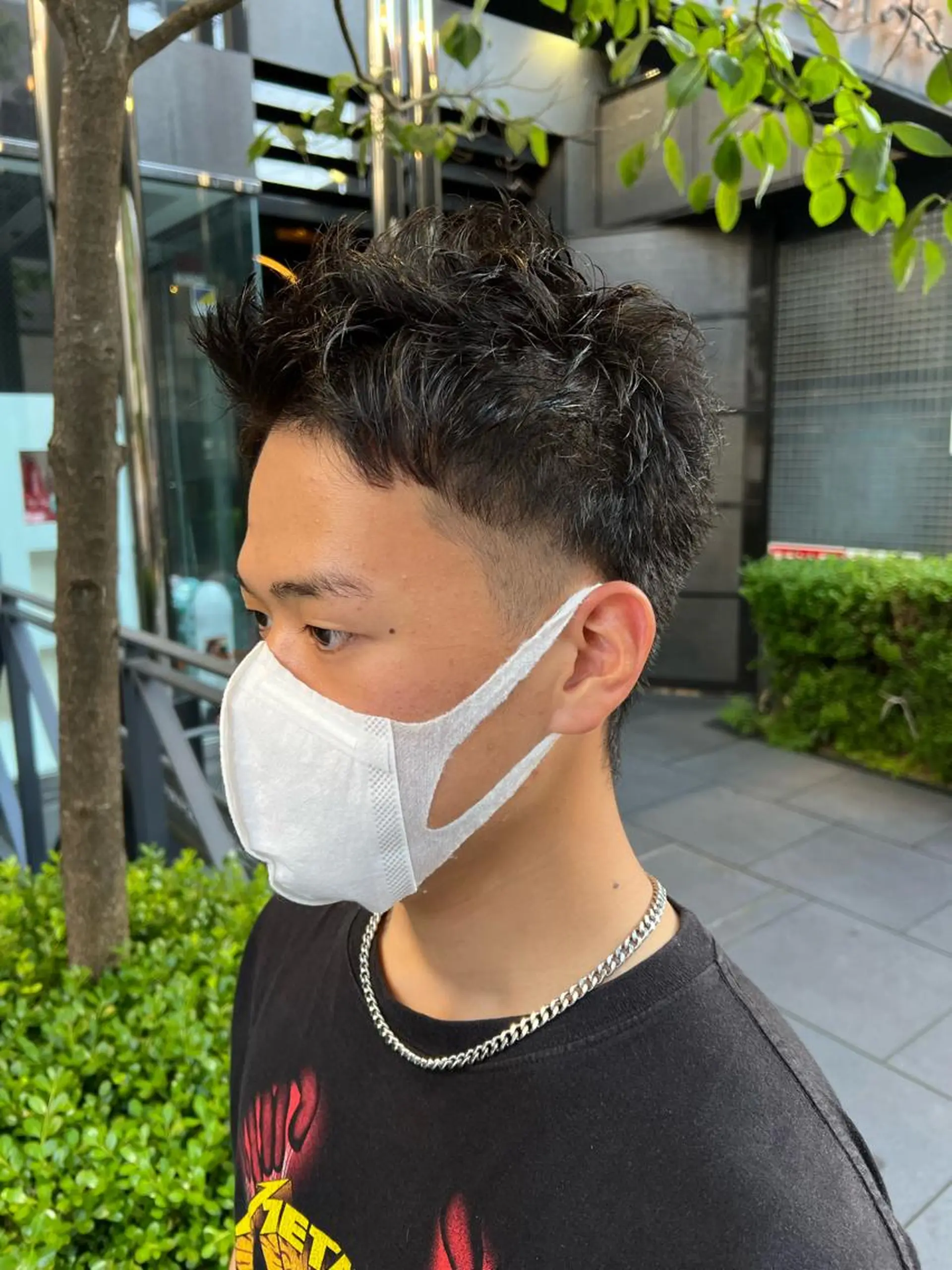 ショート カット salowin所属・吉ヶ別符 亮祐のヘアスタイル