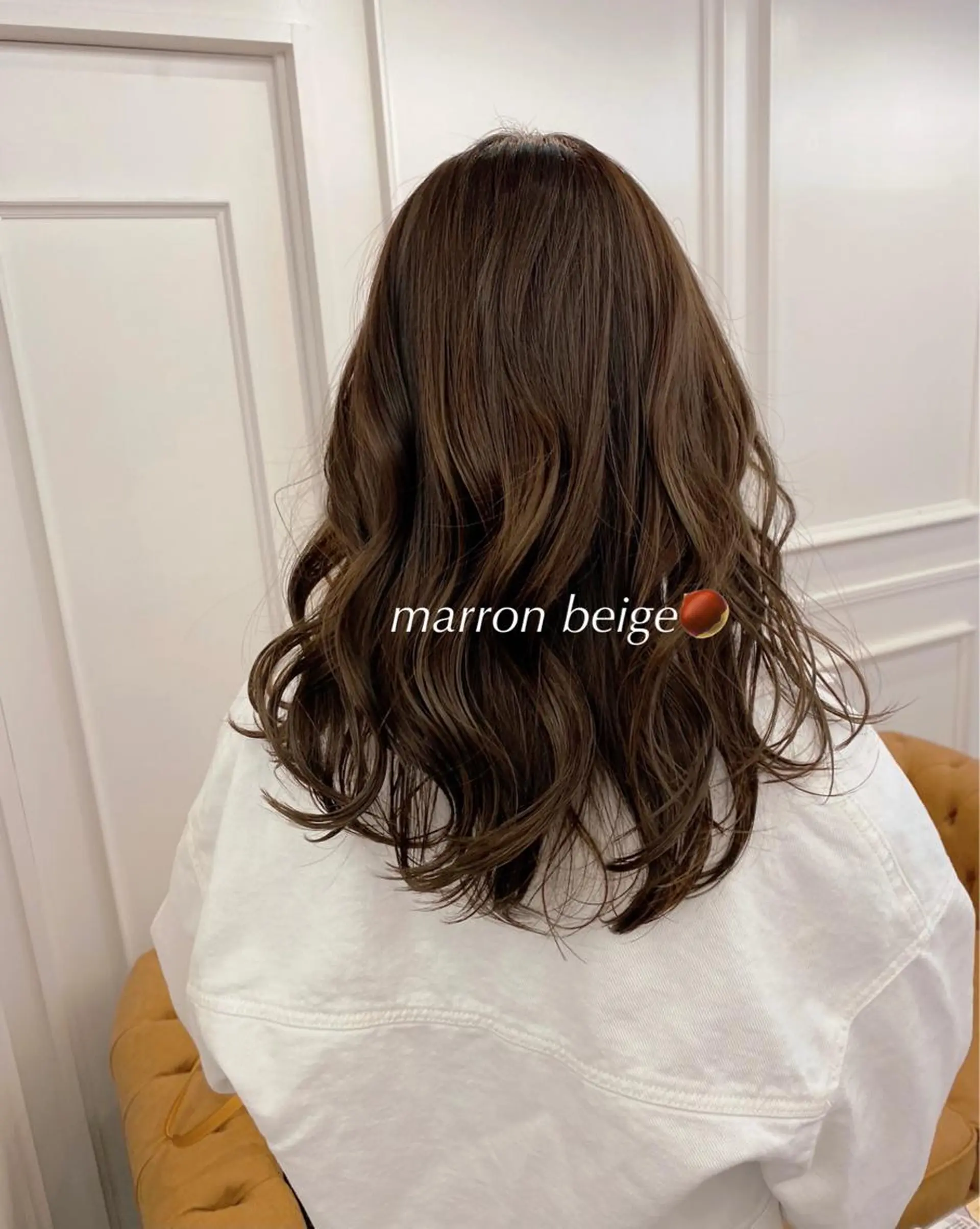 セミロング カット ヘアカラー 🌟天王寺ヘアセット 🥑アレンジ師🌟のヘアスタイル