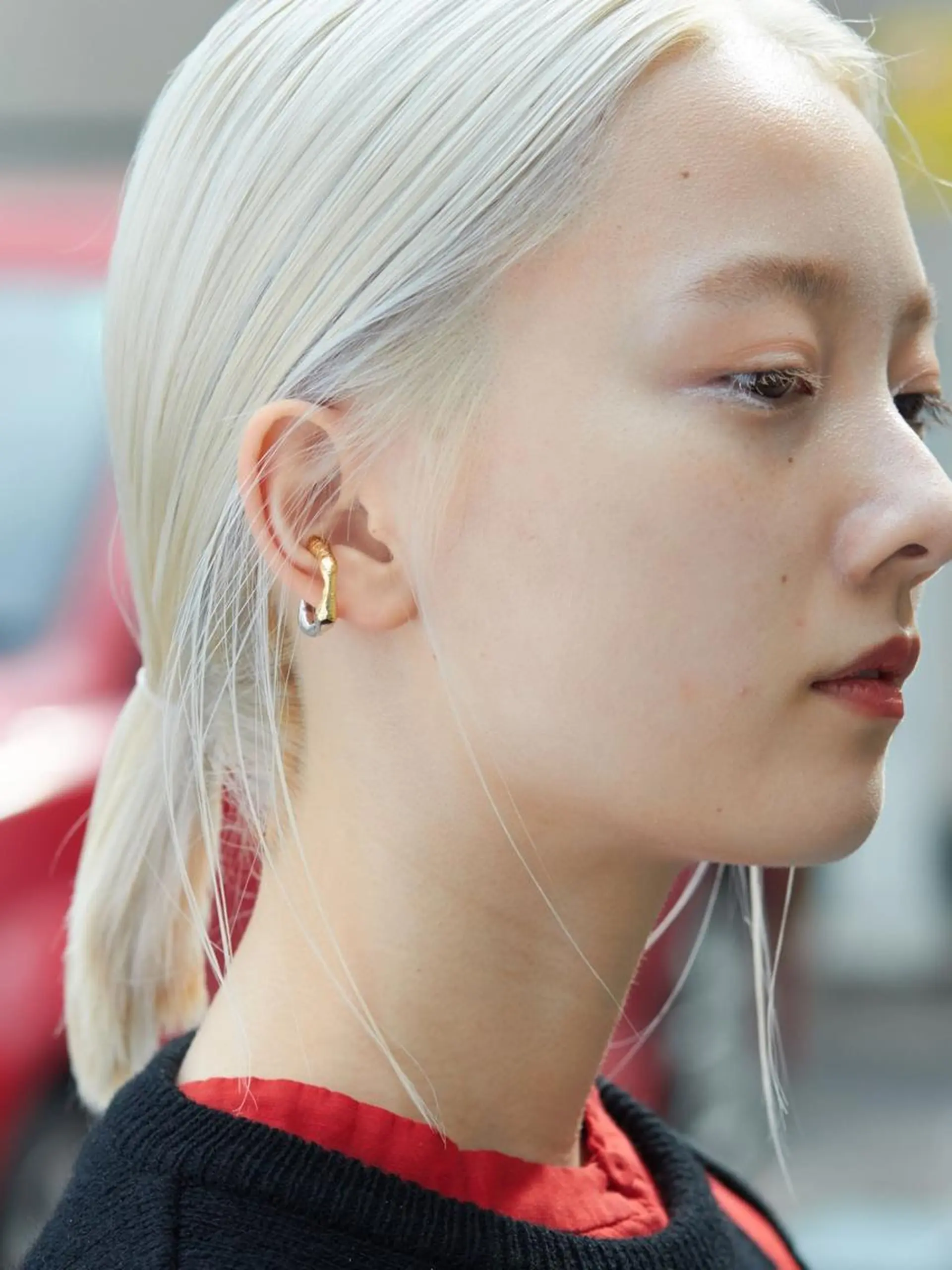 ミディアム ヘアカラー ハイトーンNo.1✨ パーマ✨イマイタツヤのヘアスタイル