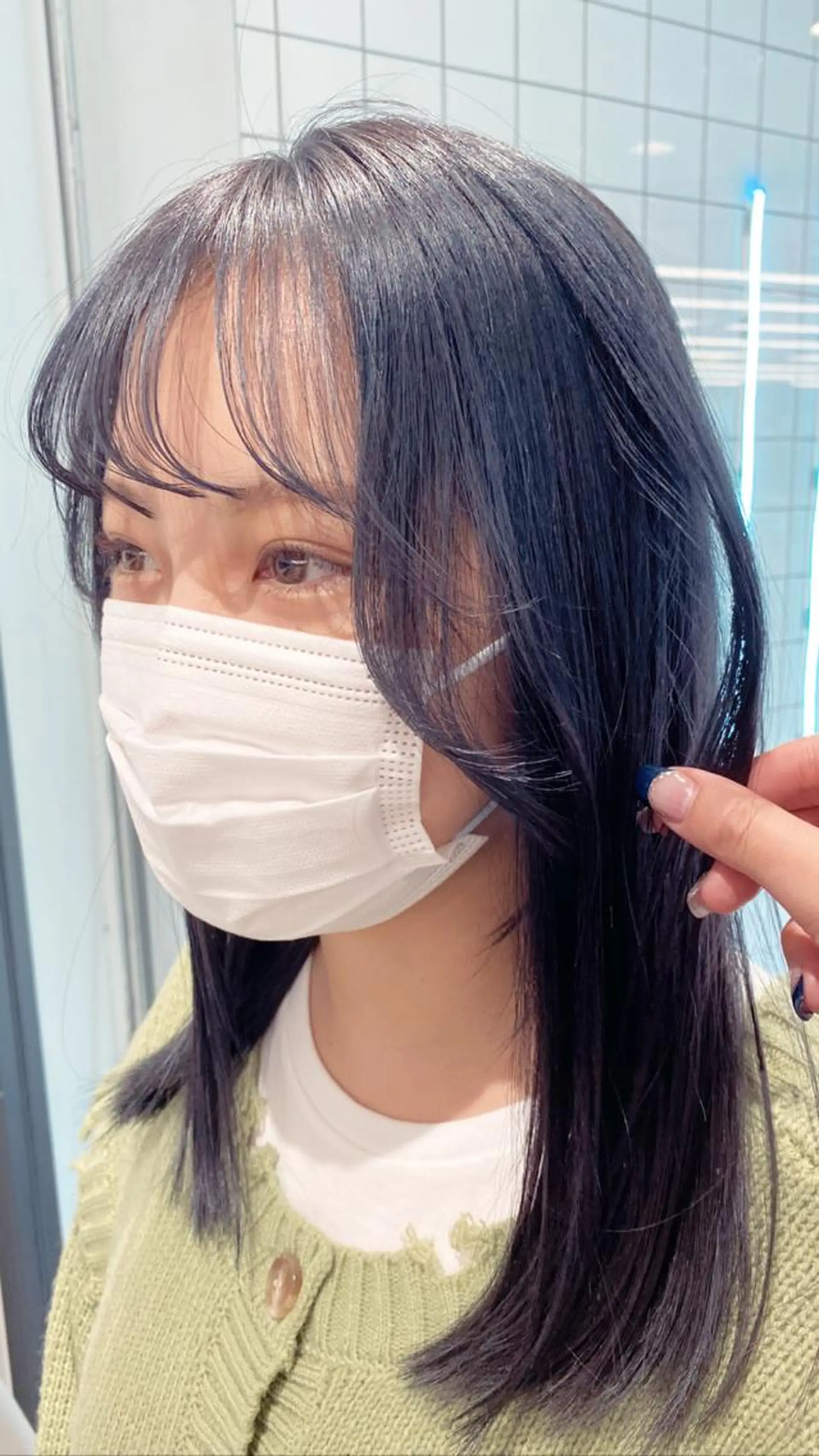 ロング カラー 透明感カラー 金子 麗のその他イメージ