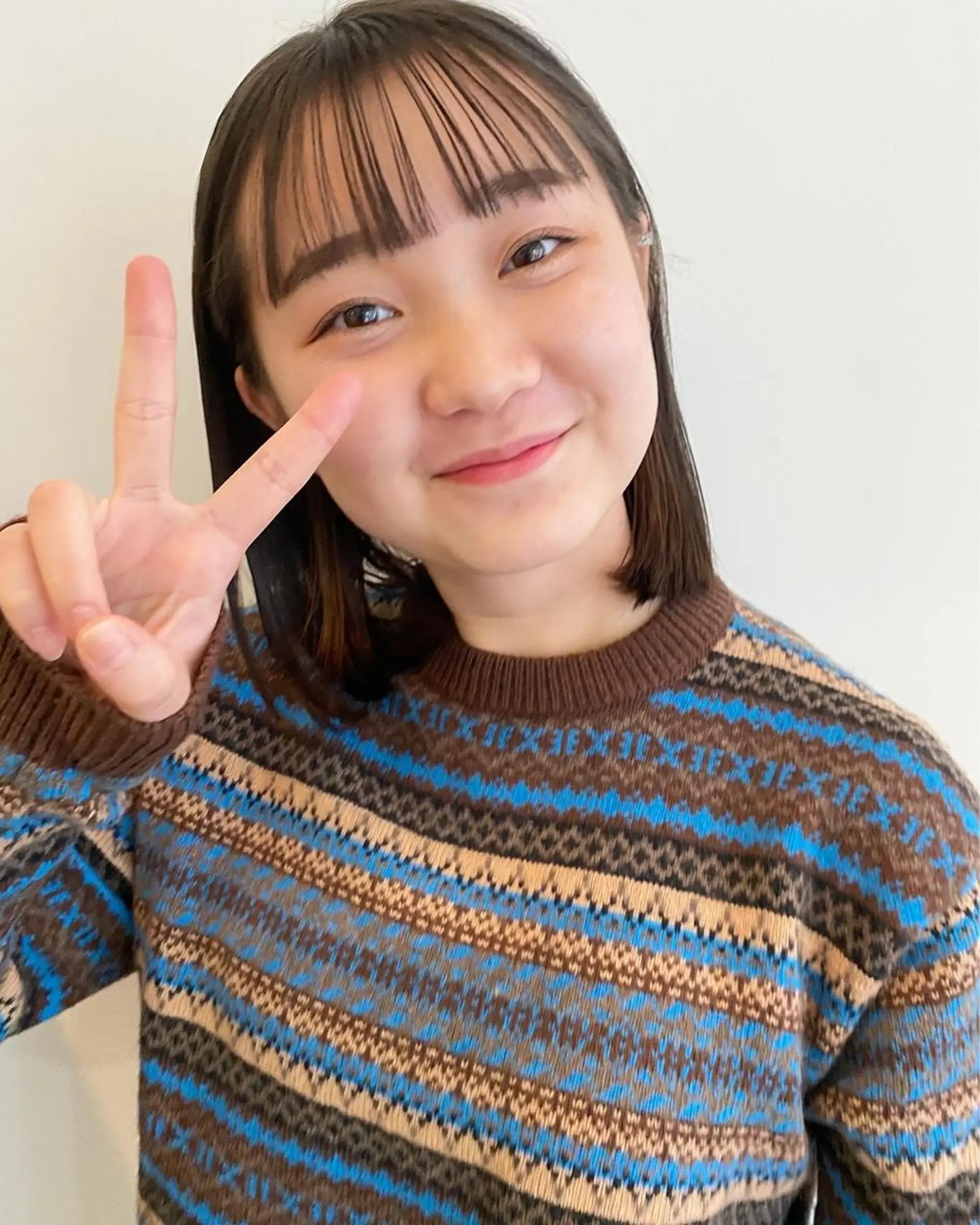 ミディアム カット ヘアカラー トリートメント ヘッドスパ 自由が丘最多の口コミ 美容師✨生板🌿のヘアスタイル