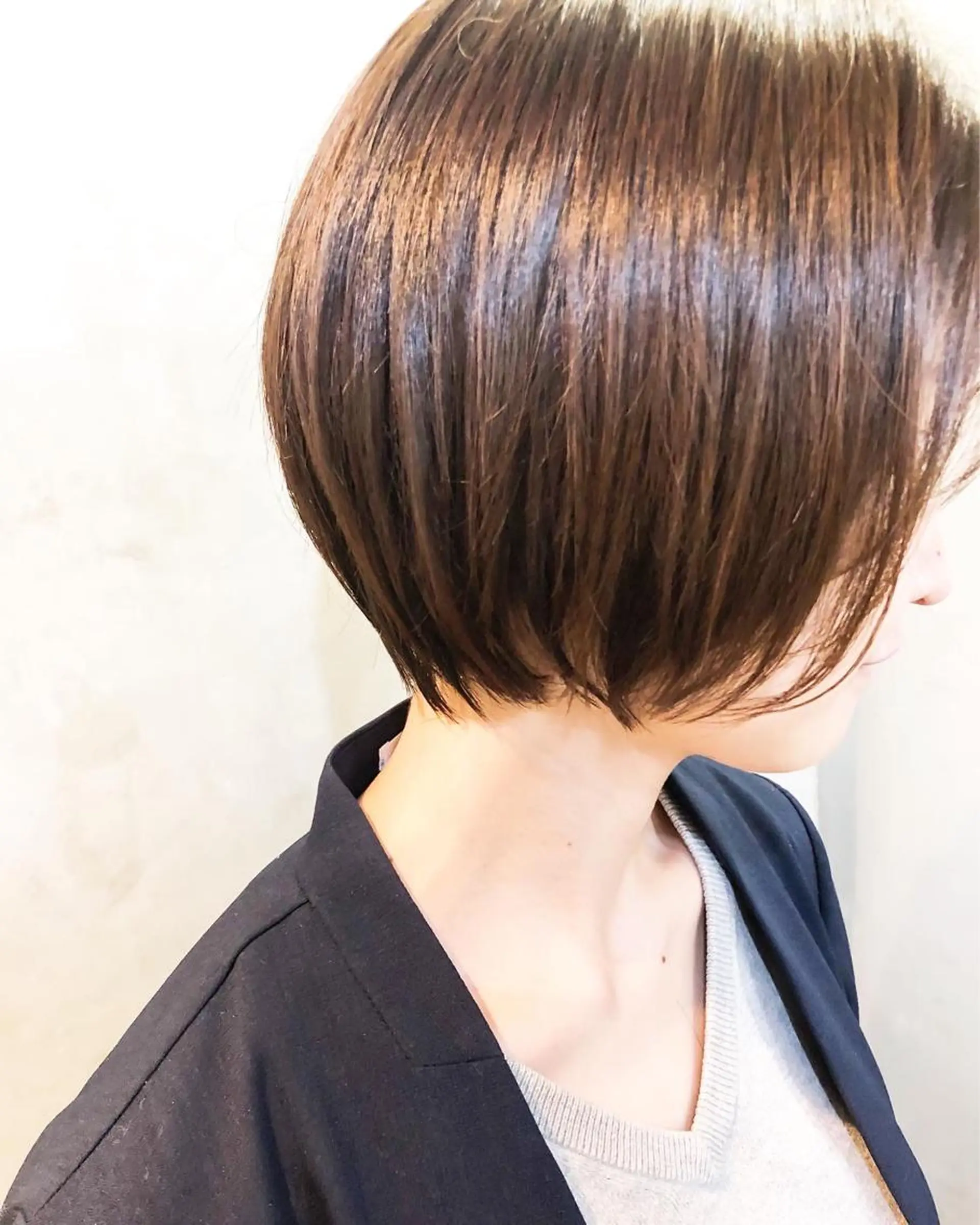 ショート ボブ×縮毛矯正 ryotaのヘアスタイル