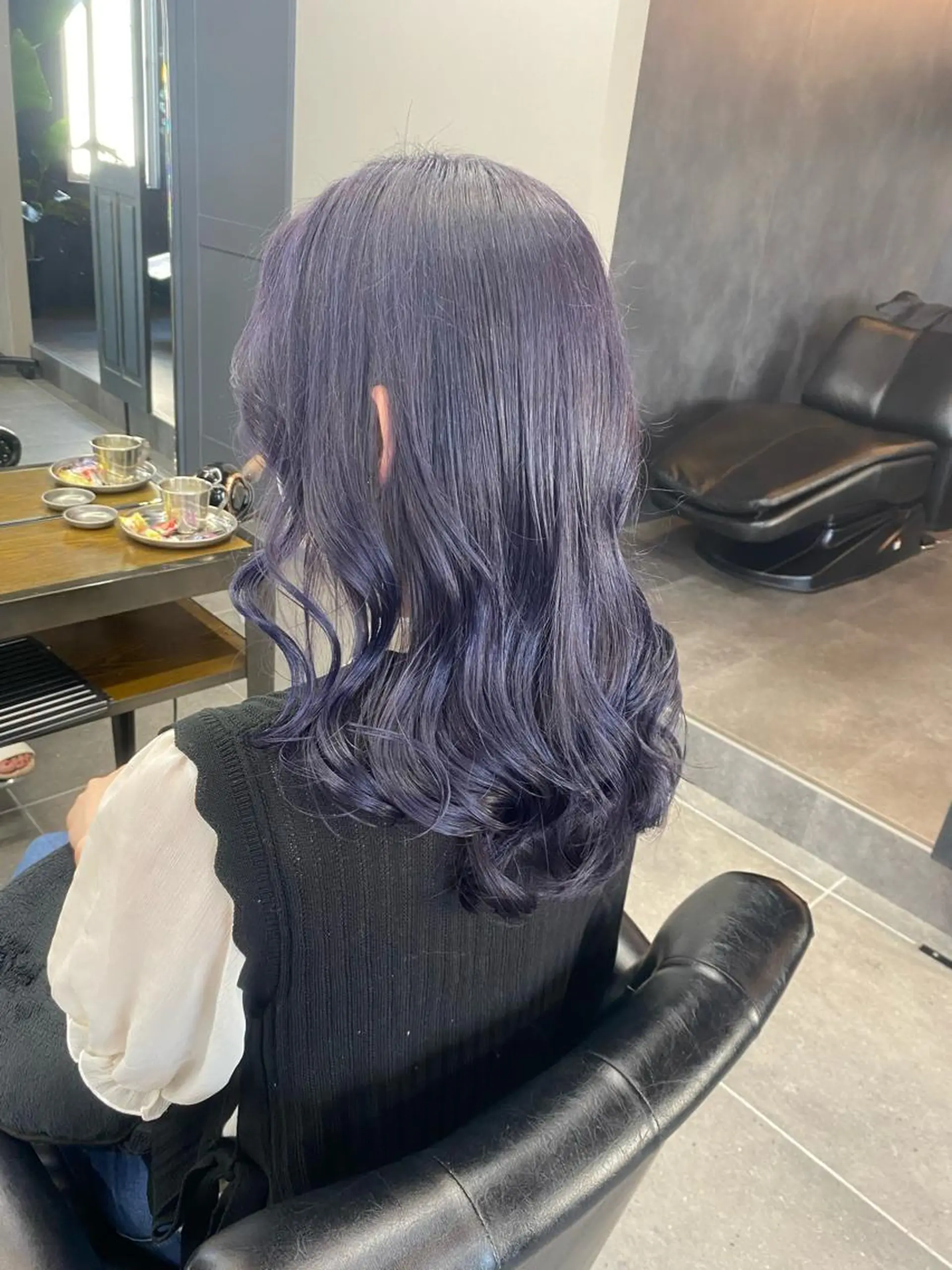 ロング salon Def所属・maco 艶感ハイトーン🦋のヘアスタイル