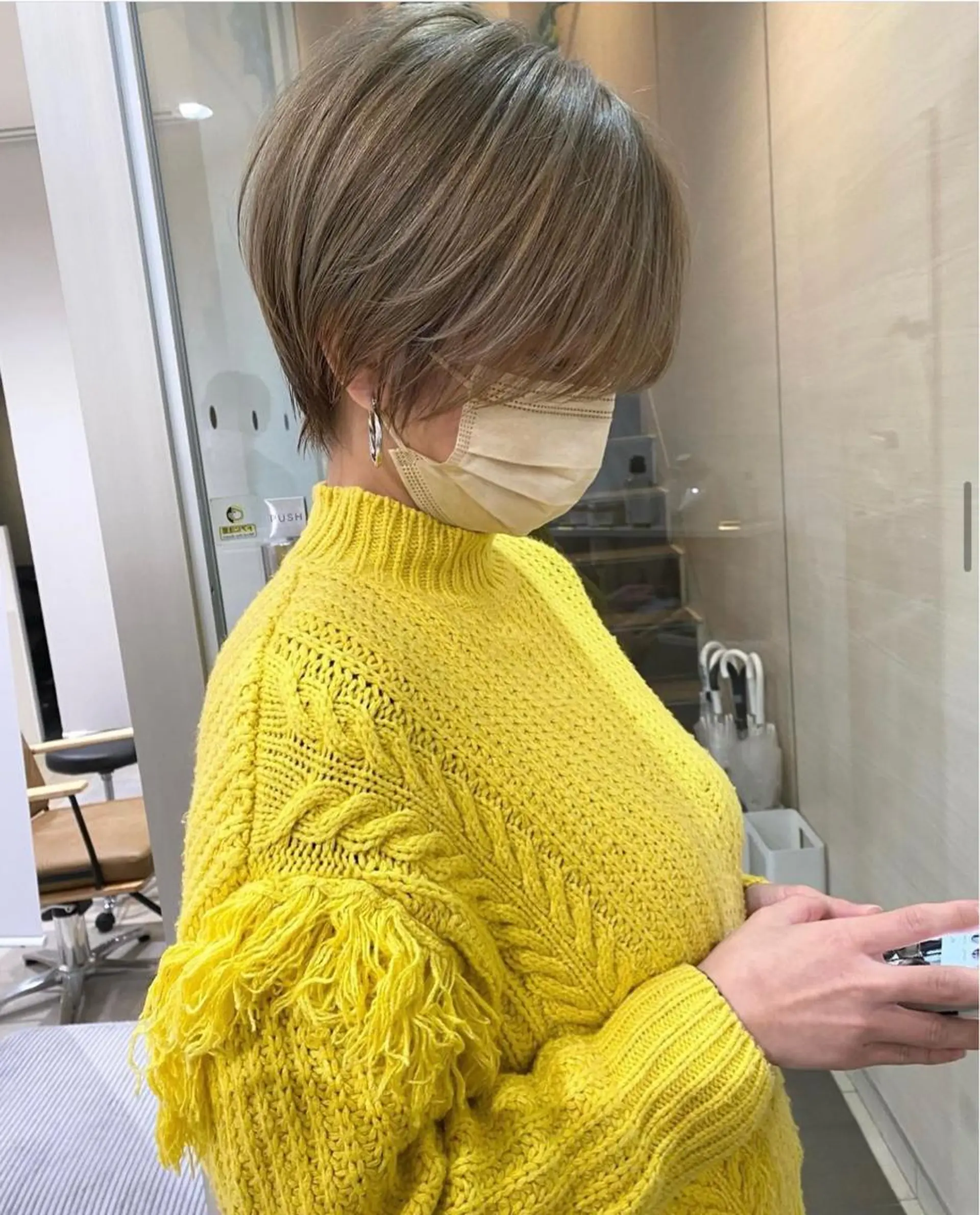 ショート カラー ⭐️髪質改善/ ボブ/ショート/⭐️のヘアスタイル