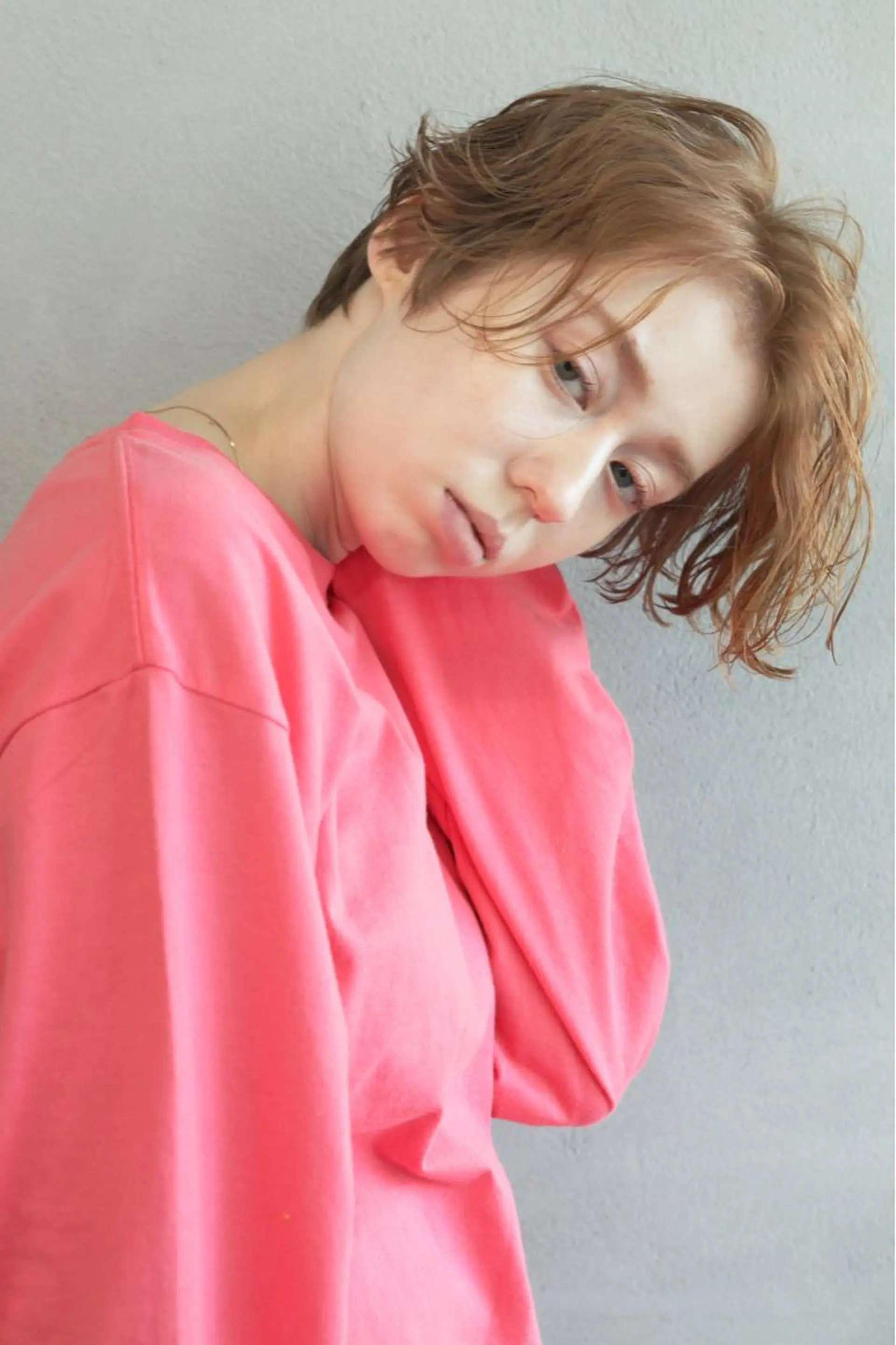 ショート カラー ショートヘア カット ヘアカラー トリートメント ボブ/ショート/ 白髪染め/メンズ葛西のヘアスタイル