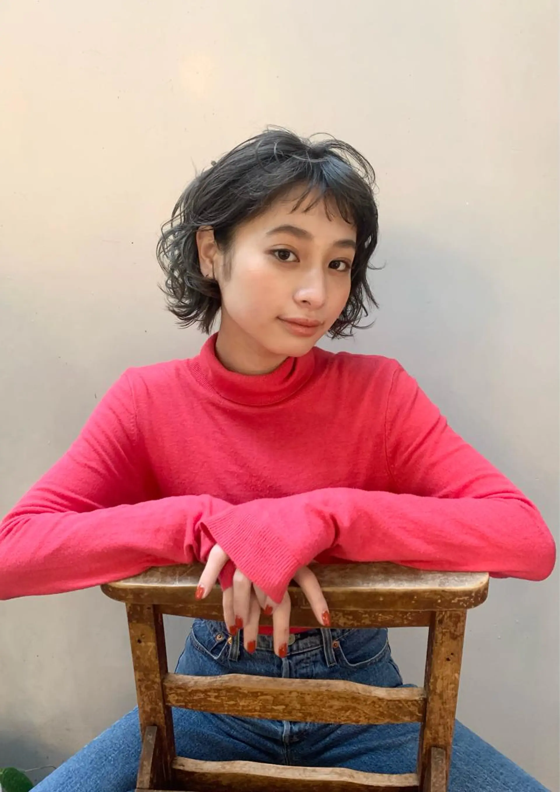 ショート 朝がラクになるパーマ トウバルタイキのヘアスタイル