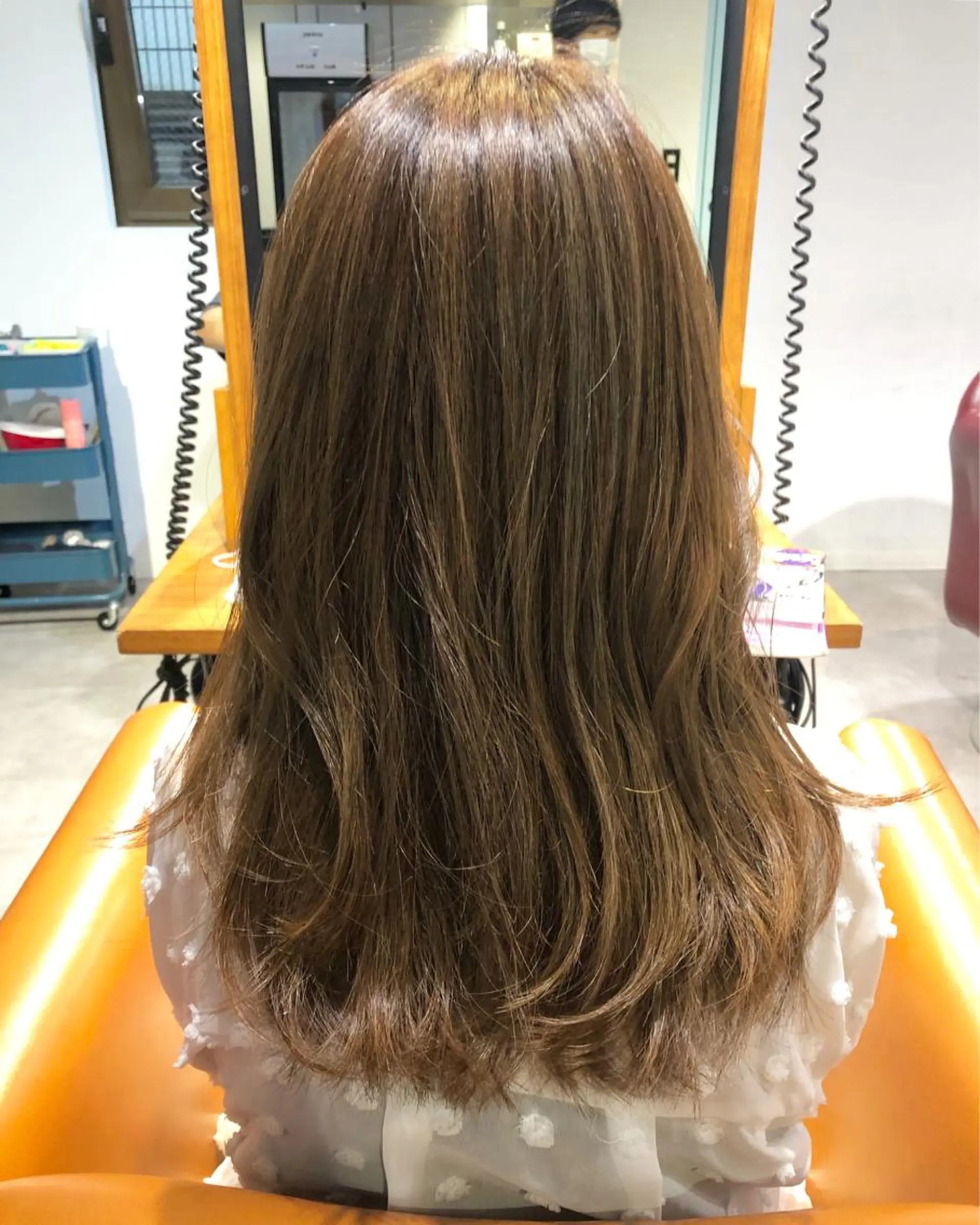 セミロング カラー spooopy所属・🕊大垣 めぐみ🕊のヘアスタイル