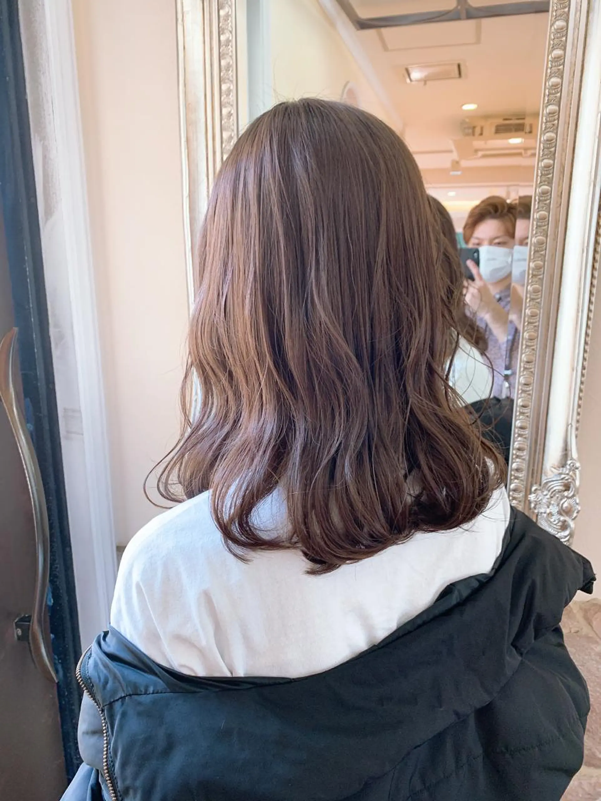 ミディアム ヘアカラー トリートメント 高橋 一矢のヘアスタイル