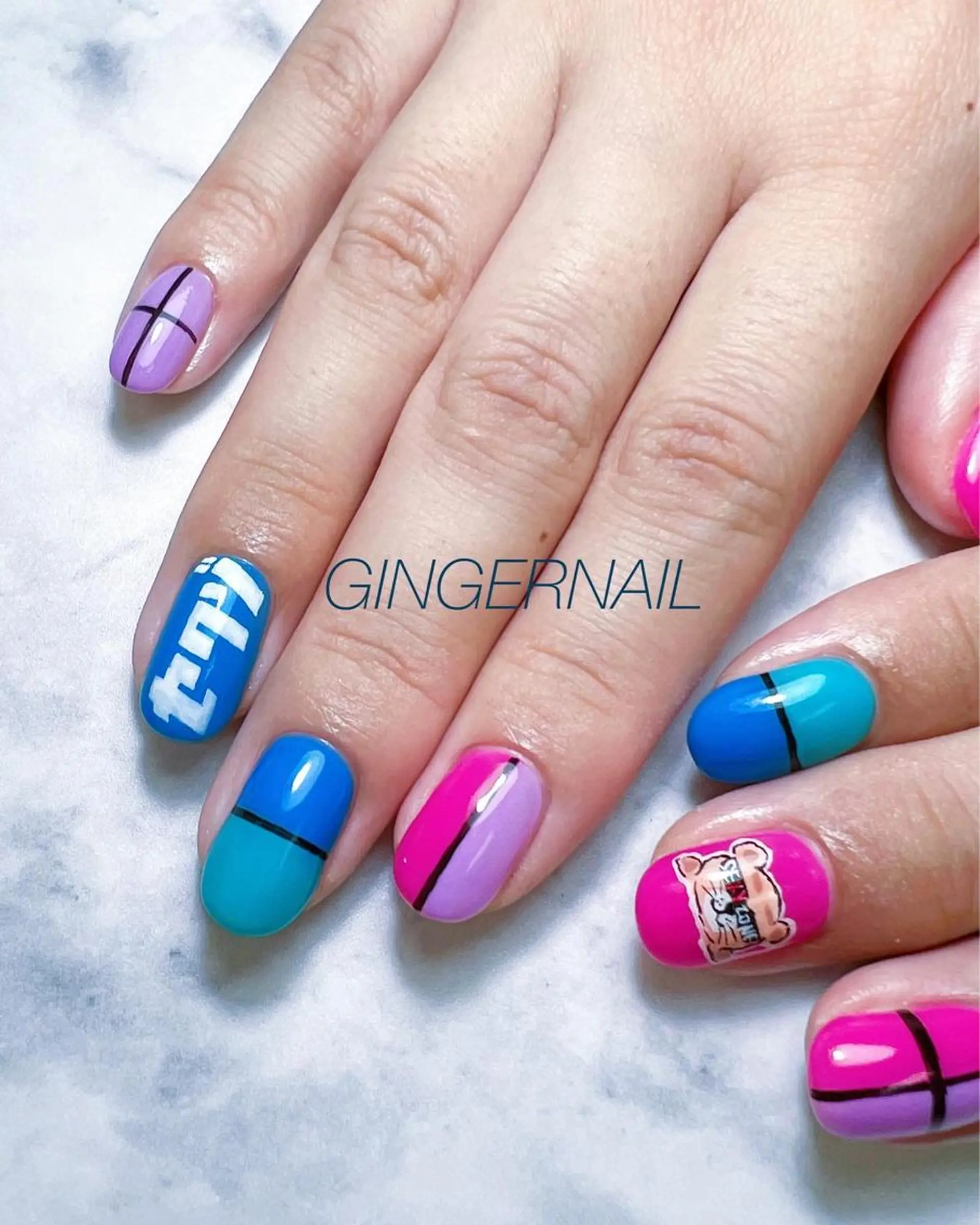 ネイル ハンドネイル ハンドケア GINGER NAIL所属・代々木 GINGERNAILのネイルデザイン