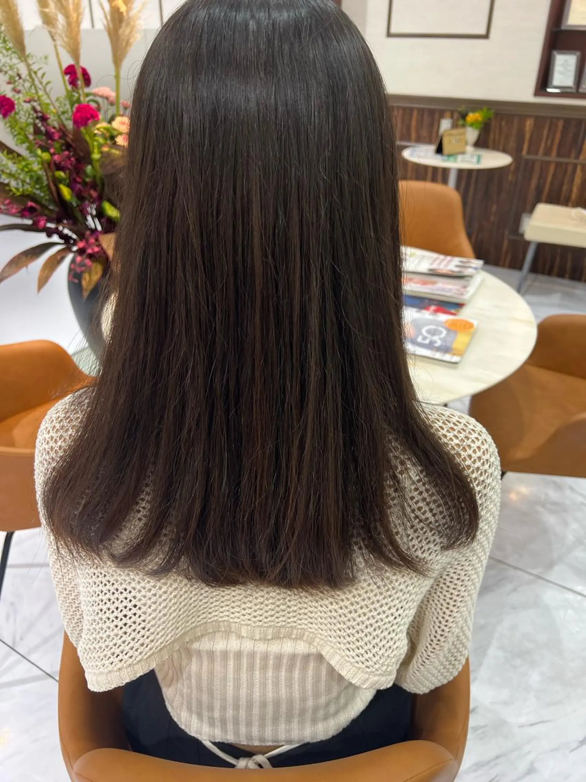 ロング あんどう ゆうかのヘアスタイル
