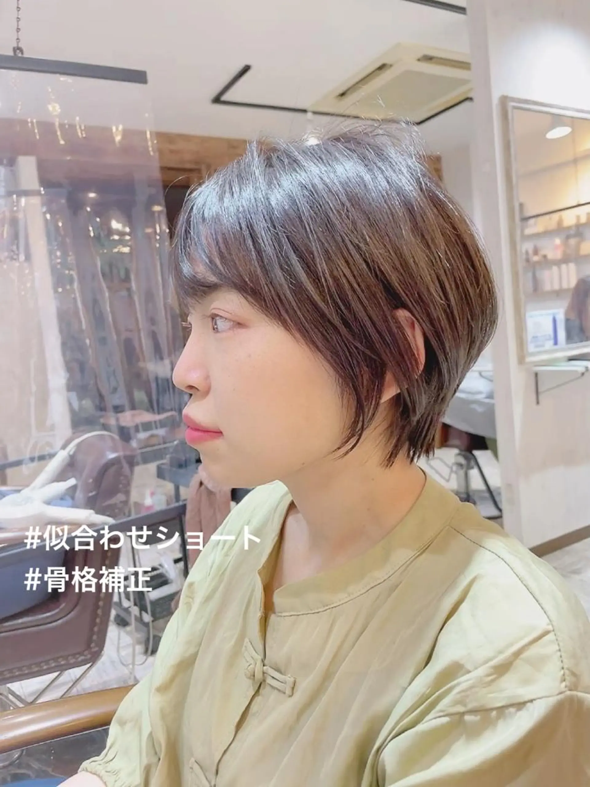 ショート カラー カット ヘアカラー トリートメント 【垢抜け大人髪】 TIARA西山のヘアスタイル