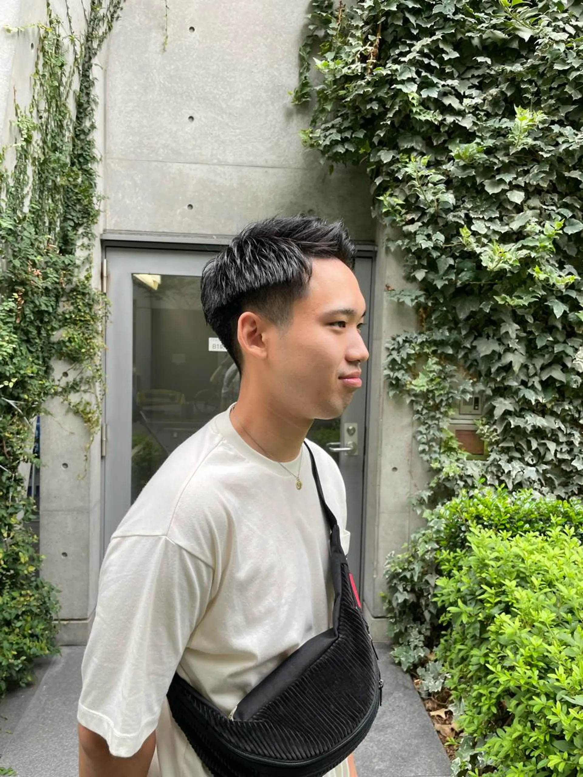 メンズ Defi梅田 岡 宗杜のヘアスタイル