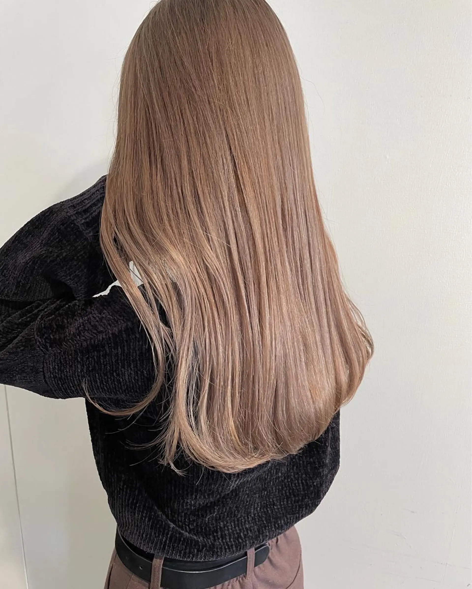 ロング カラー ヘアアレンジ ヘアカラー 徳永 実沙のヘアスタイル