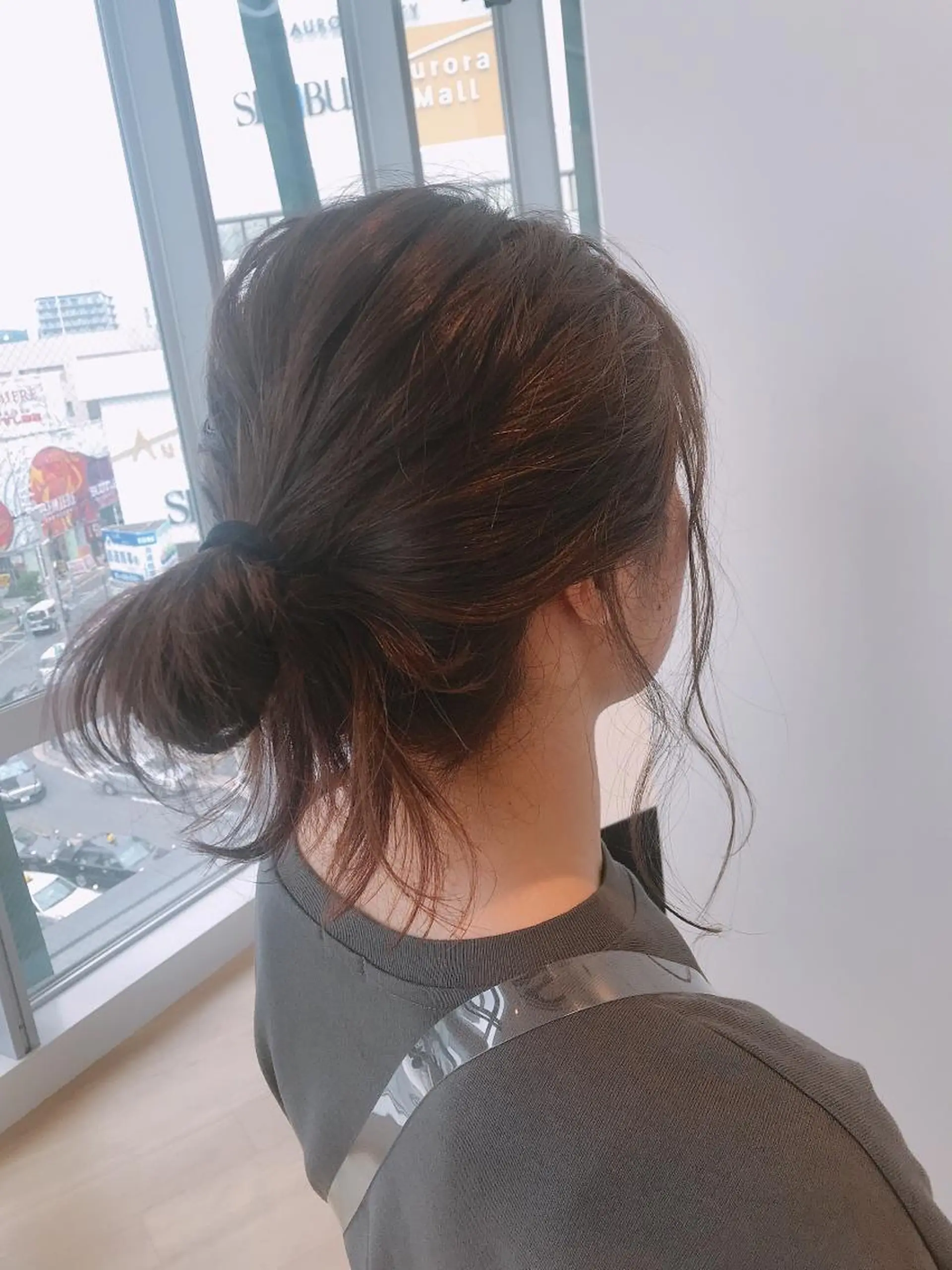 ミディアム ヘアアレンジ a moment所属・蔵前🫧韓国風レイヤ ーカット🫧KAHOのヘアスタイル