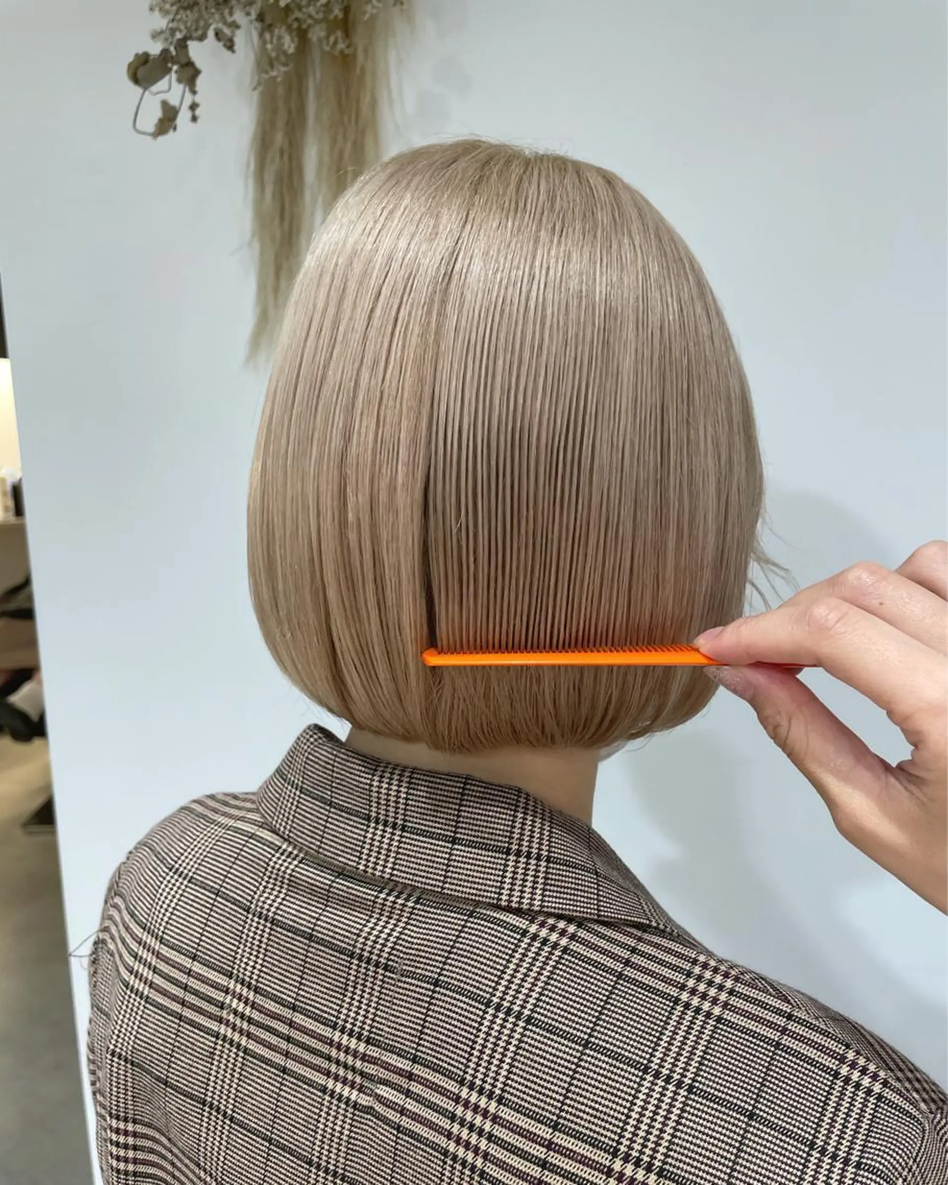 ショート カラー カット ヘアカラー トリートメント 暖色カラー🍊 ボブ🌿顔周りcutのヘアスタイル