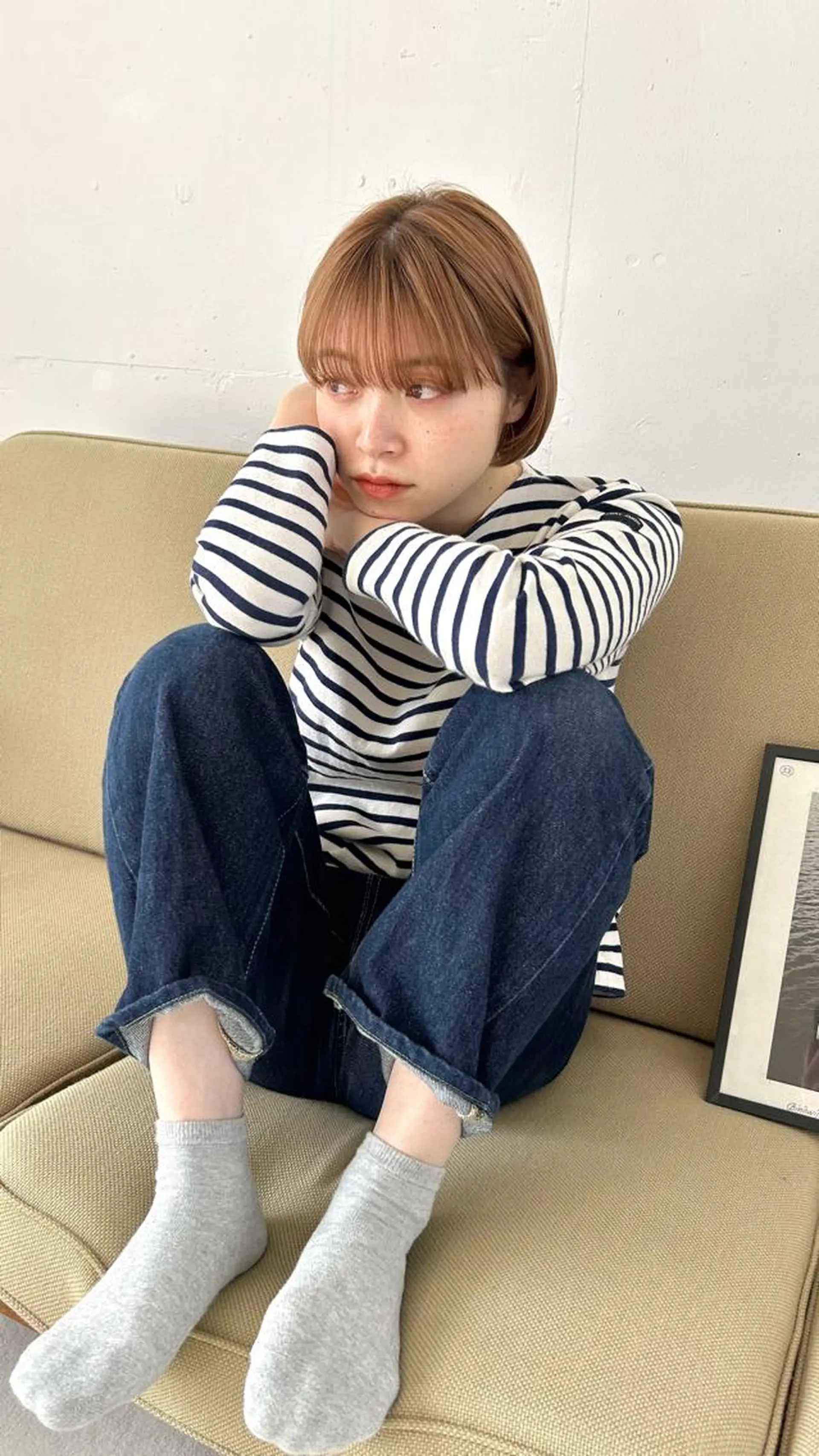 ショート カラー カット mood tatemachiのヘアスタイル