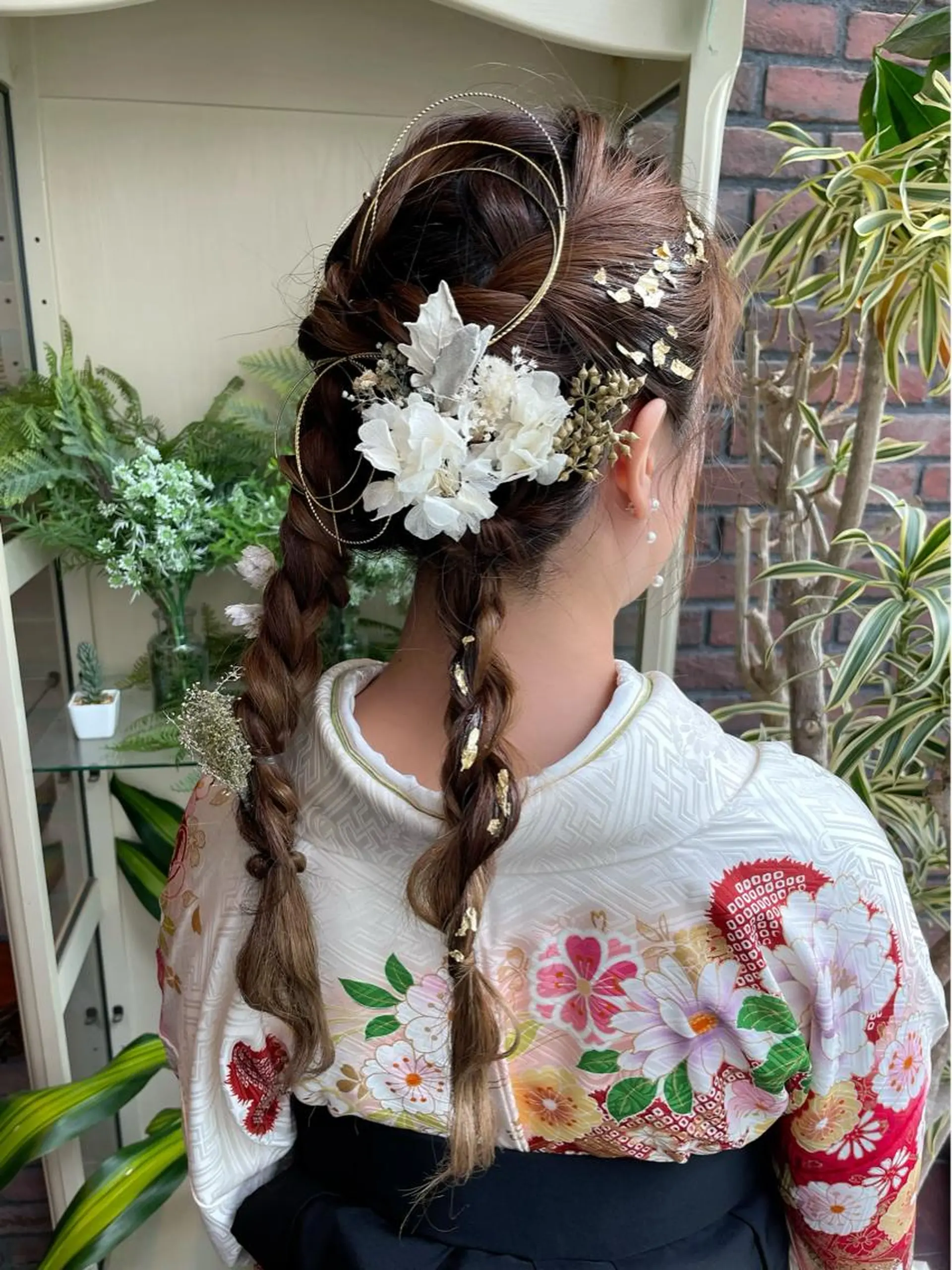 ロング ヘアアレンジ 卒業式のヘアスタイル ヘアセット TWIN  lady's&men's salon 八王子所属・いとう まいこのヘアスタイル