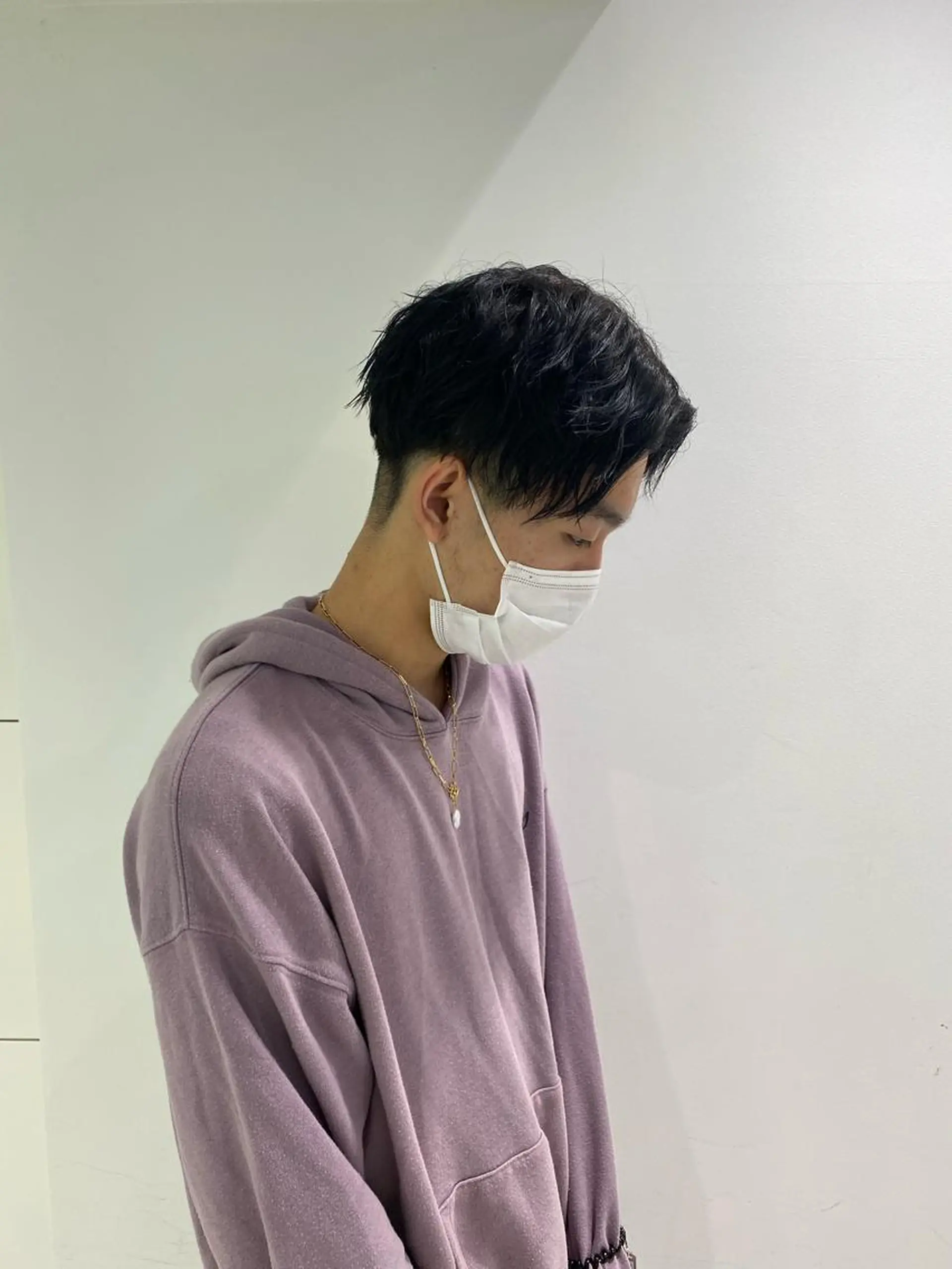 ミディアム メンズ 川崎1メンズパーマ師 🌀岩﨑弘成🌀のヘアスタイル