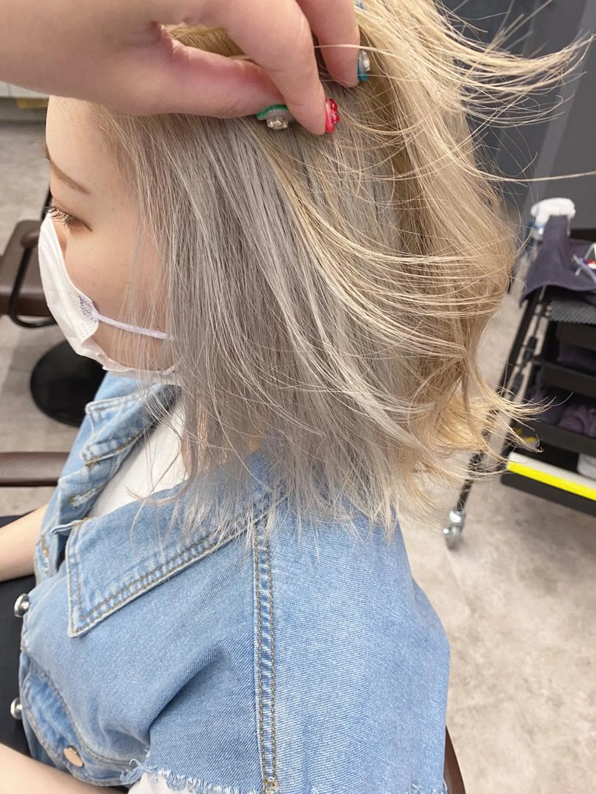 ミディアム カラー 🕶️佐藤 海李🐏のヘアスタイル