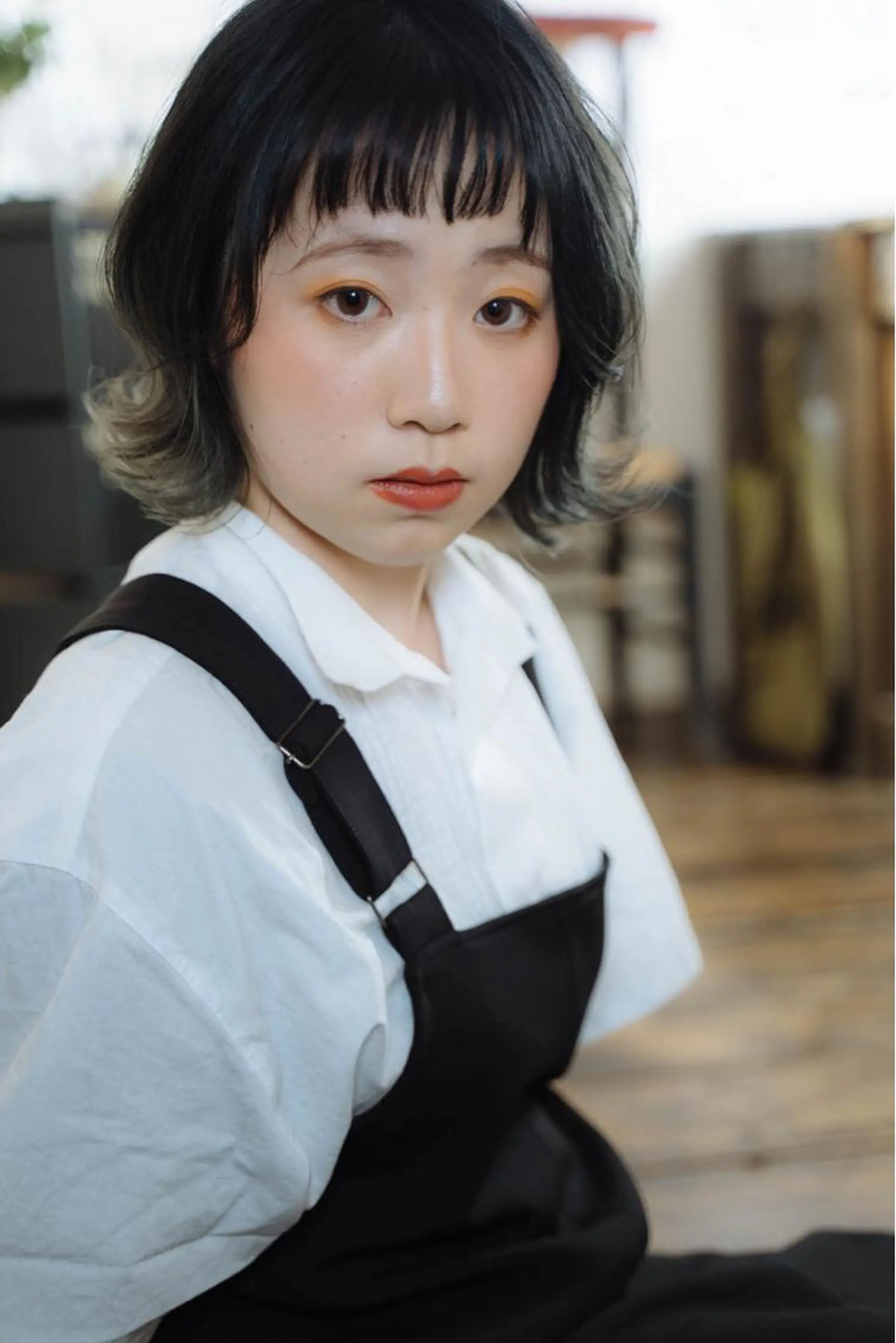 ショート カラー ハイトーンカラー 板倉 花連のヘアスタイル