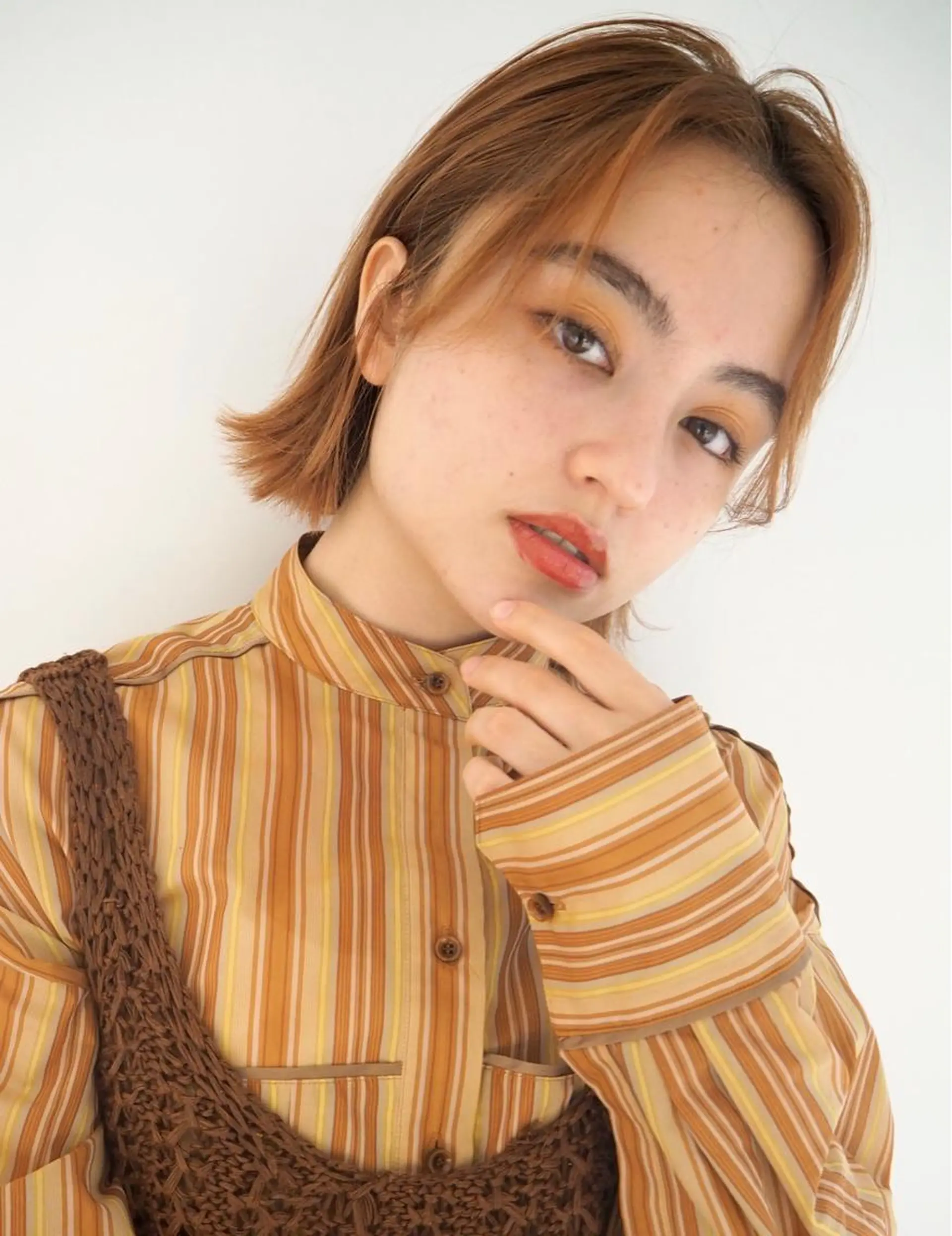 ミディアム カラー RAYS/レイズ/立川/立川南口所属・レイズ 立川のヘアスタイル