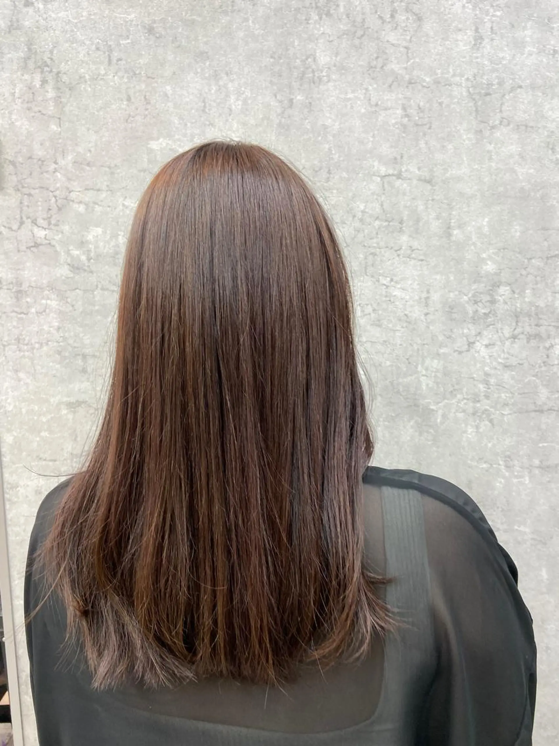 ロング カラー 藤山 大地のヘアスタイル