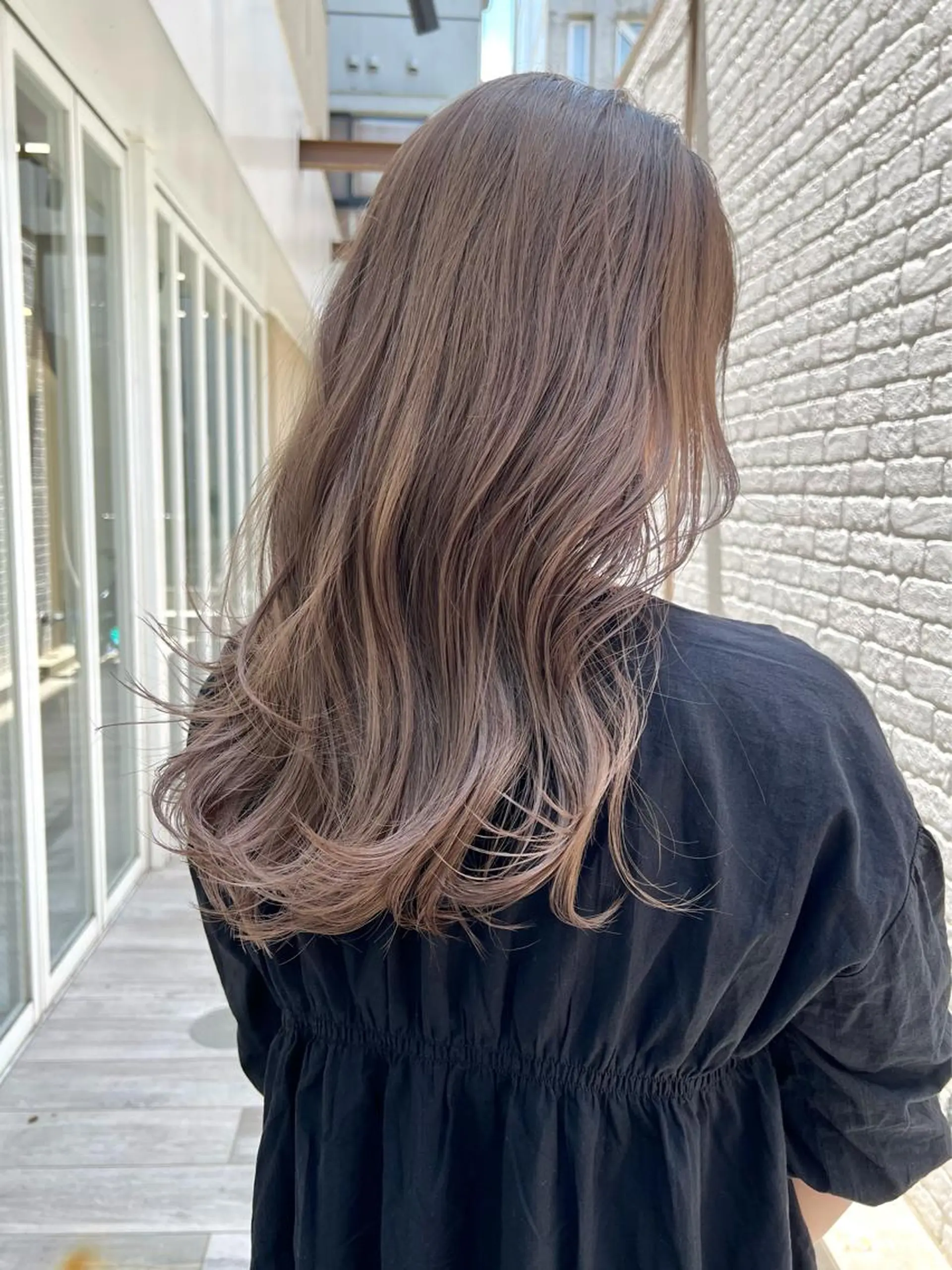 ロング カラー ヘアアレンジ レイヤー/透明感 🍃鈴木裕介のヘアスタイル