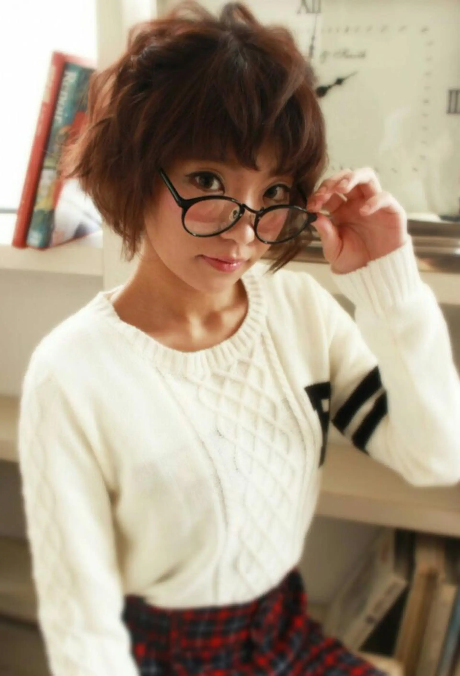 ショート ヘアアレンジ パーマ カラー ショートボブ ボブ ショートヘア 小顔カット Lumderica(ラムデリカ)所属・ラムデリカ YUKAのヘアスタイル