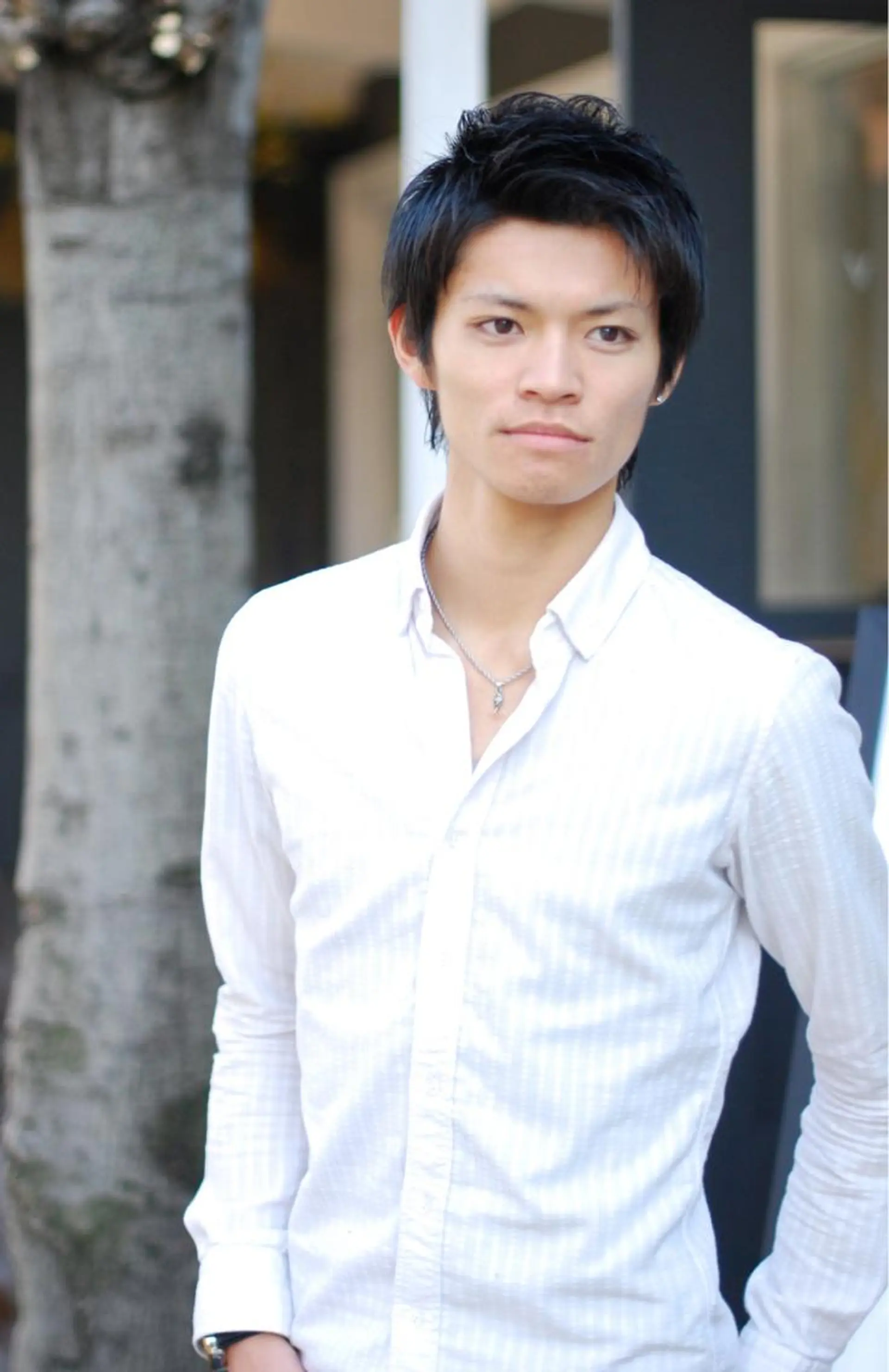 ショート カラー パーマ メンズ ビジネス 推し活専用 【派手髪】飯野ゆかりのヘアスタイル