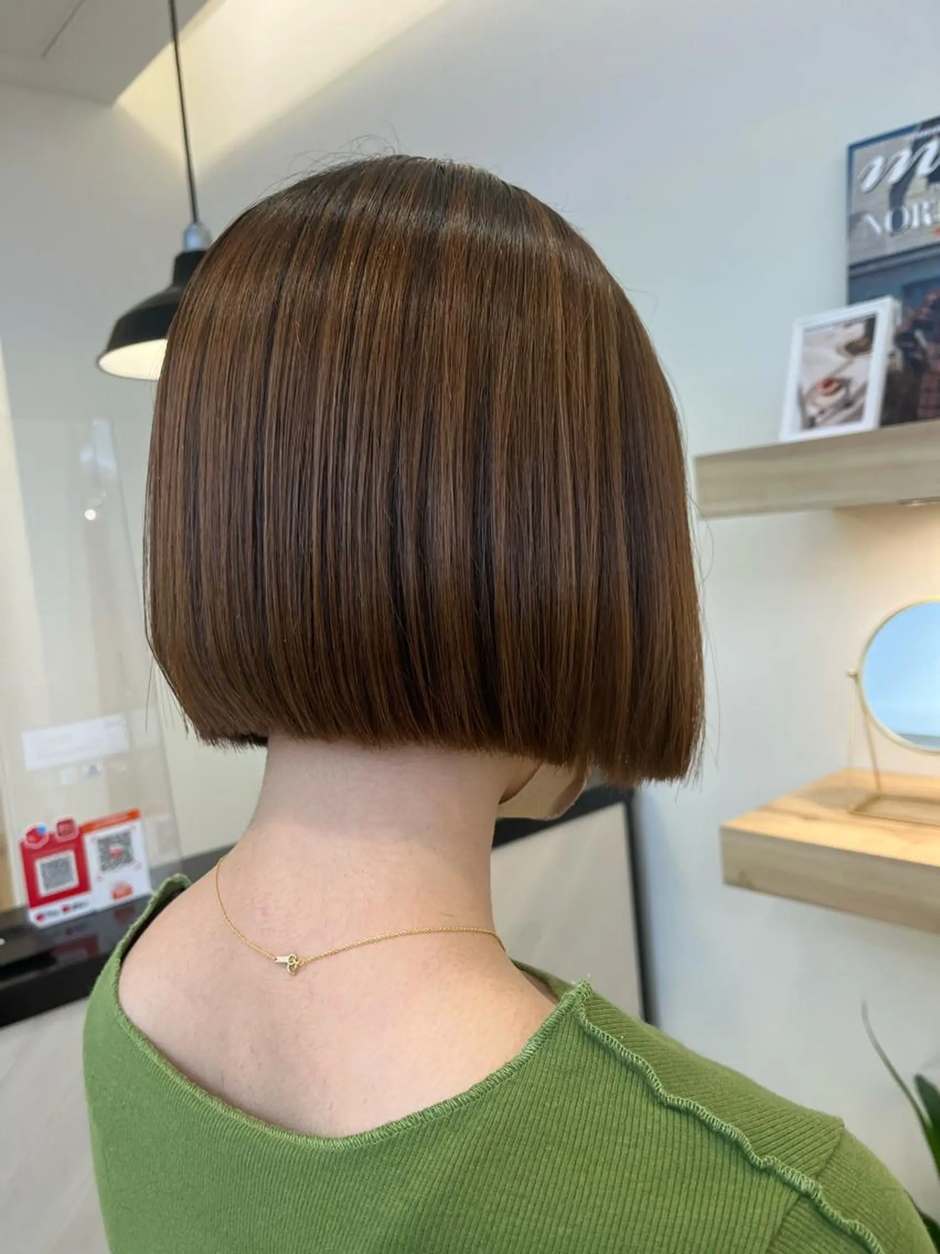 ミディアム ボブ コテ巻き風パーマ🫧 麻尋のヘアスタイル