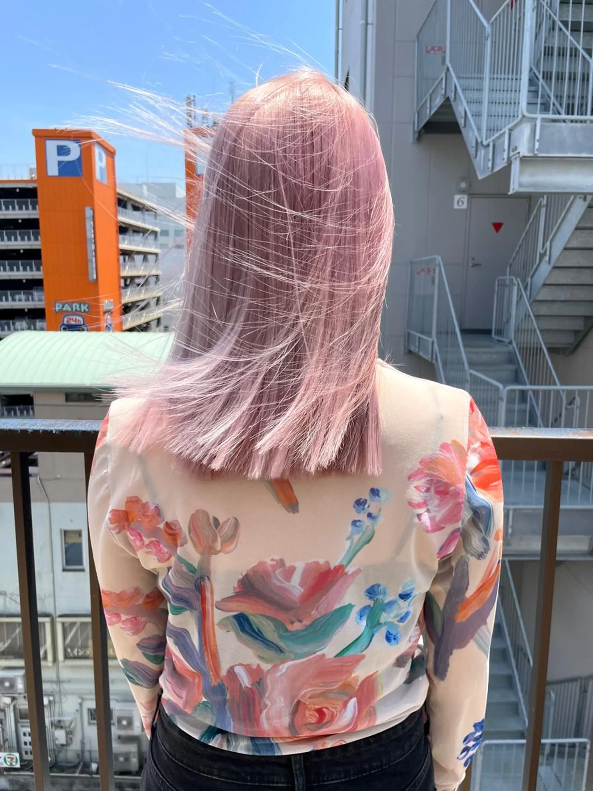 セミロング カット ヘアカラー トリートメント vivre libre所属・vivre libreのヘアスタイル