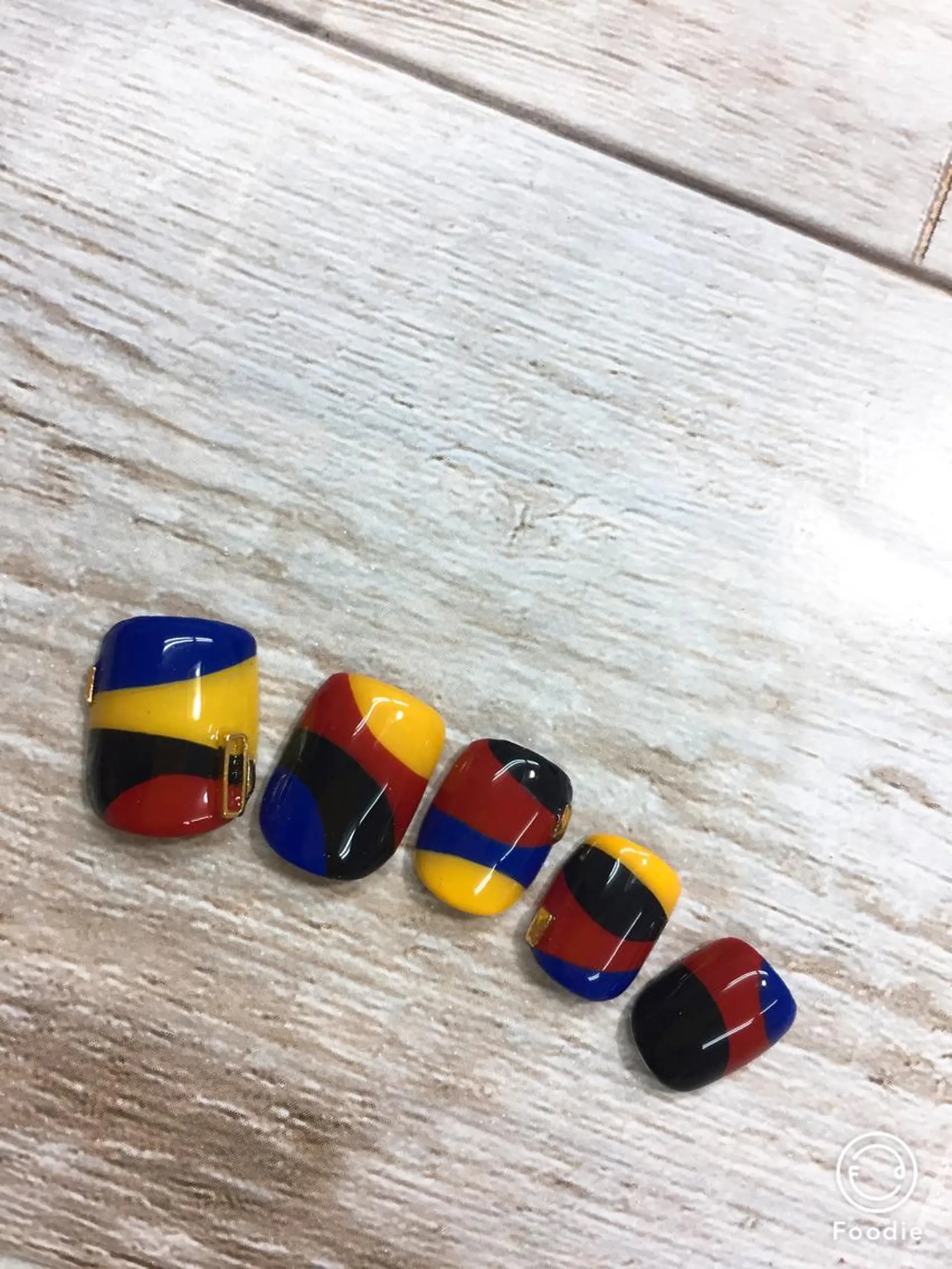 ネイル フットネイル 坂田 澄香のネイルデザイン