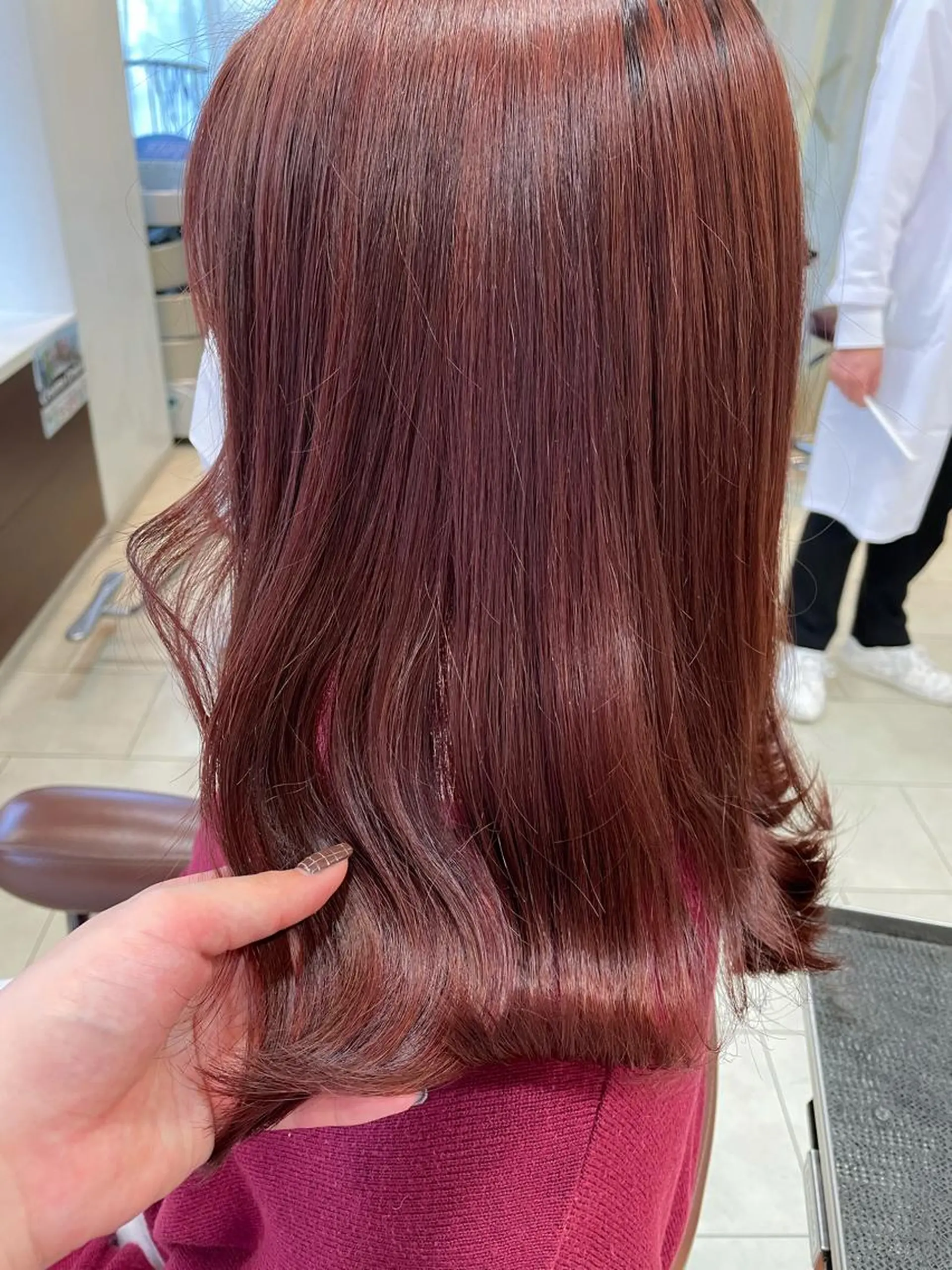 ミディアム 天王寺ハイトーン rinkaのヘアスタイル