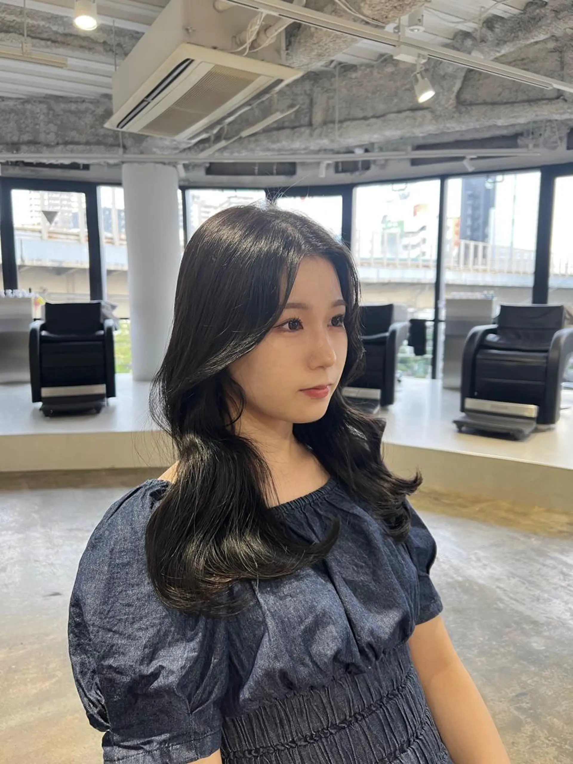 セミロング 店長/レイヤーカット /大東悠生のヘアスタイル