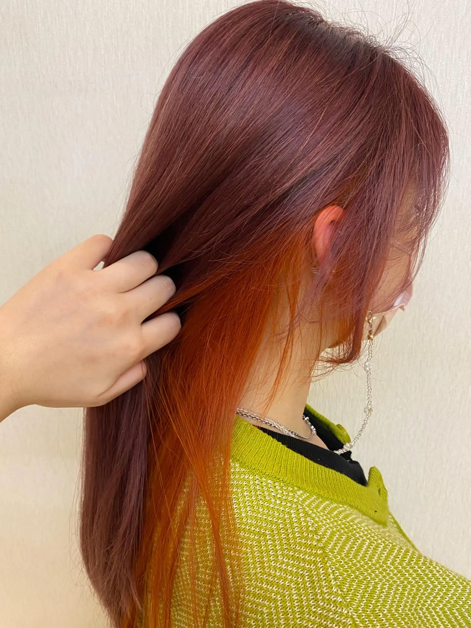 ロング ️🫧押上️🫧はな 🫧うる艶パーマのヘアスタイル