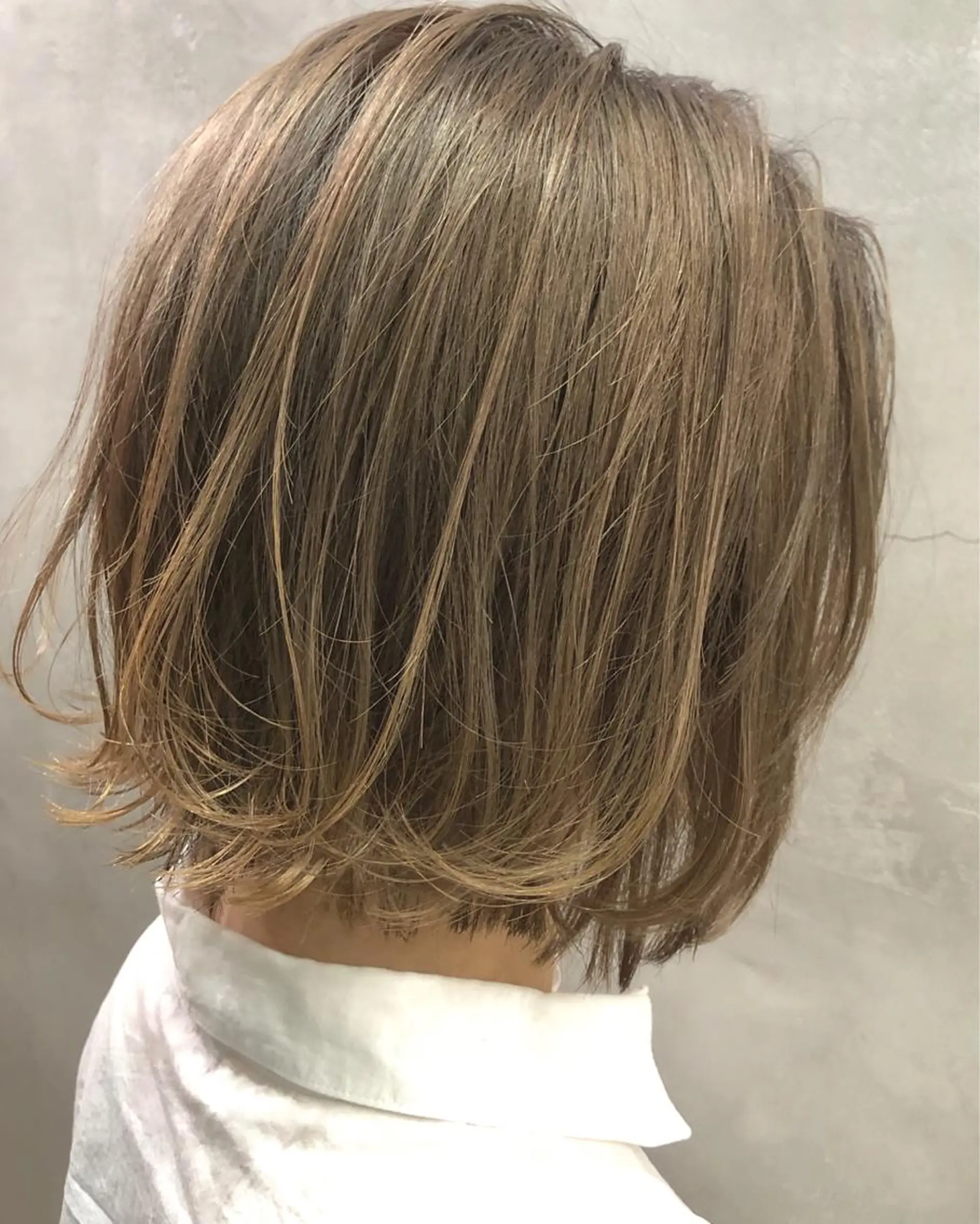 ショート カラー ヘアアレンジ 原宿レイヤーカット 渋谷【山本喜熙】のヘアスタイル