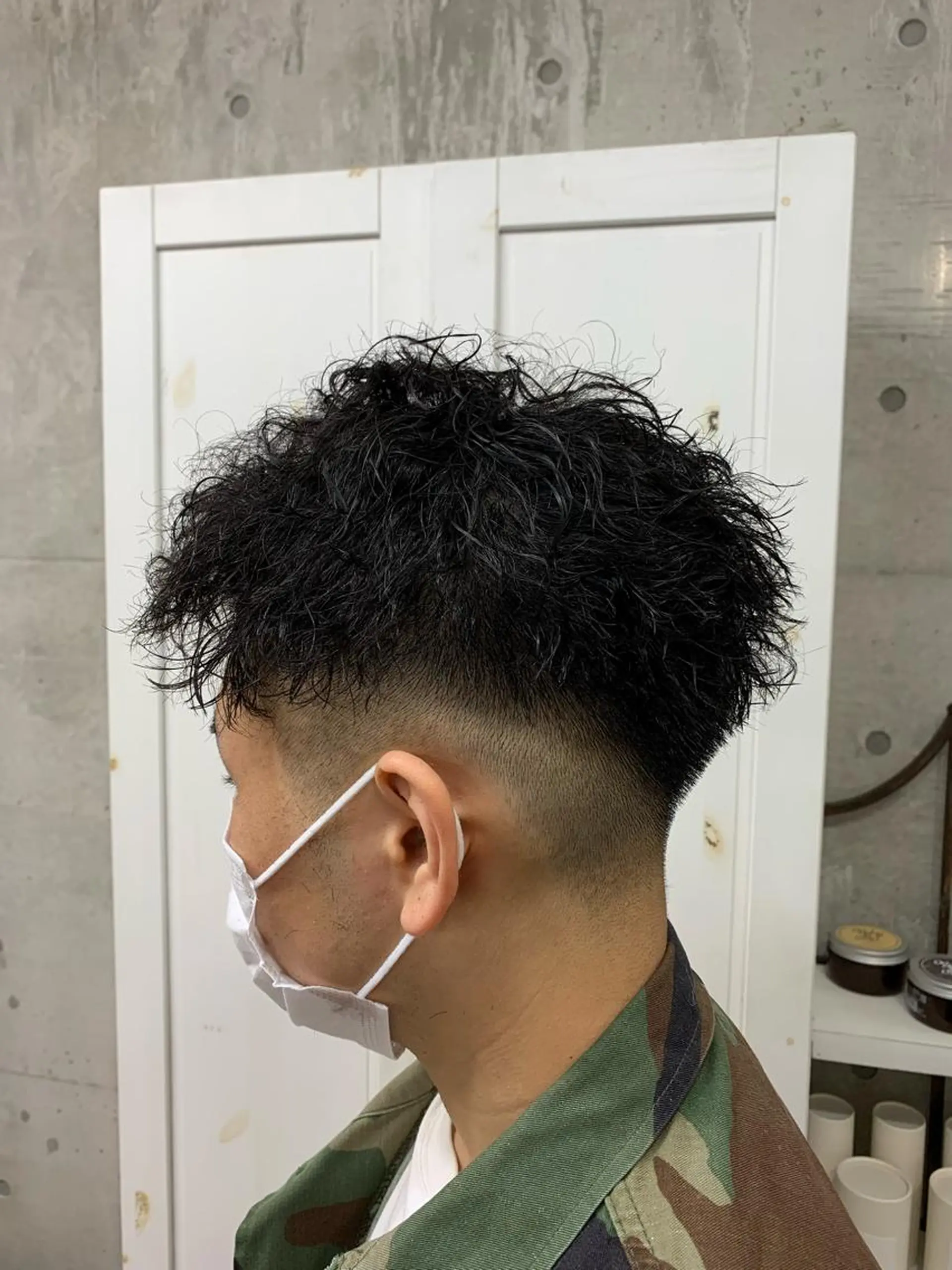 ショート パーマ メンズ クセを最大限に活かす メンズパーマ奈良大祐のヘアスタイル