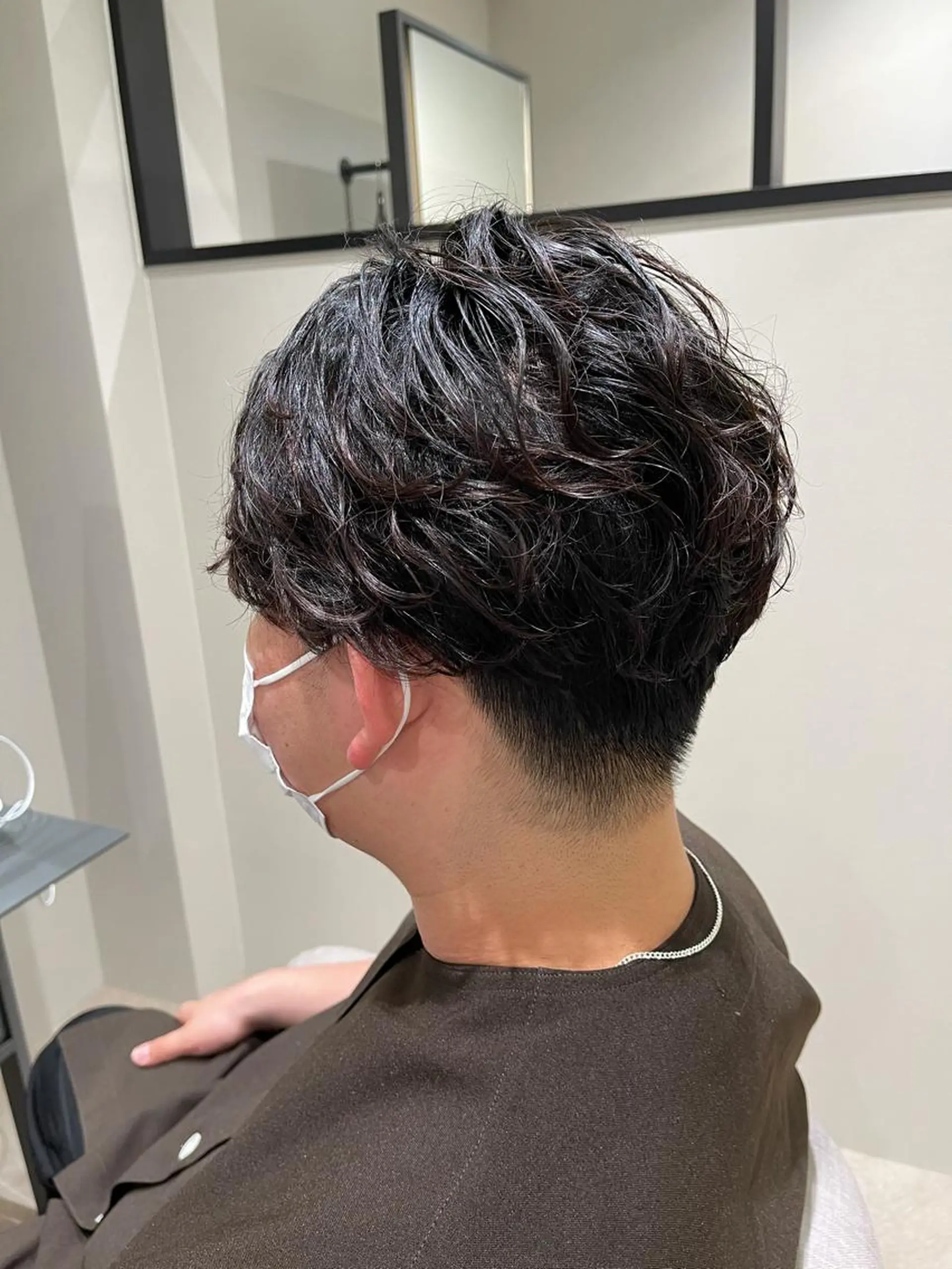 ショート メンズ カット パーマ 杉田 一浩のヘアスタイル