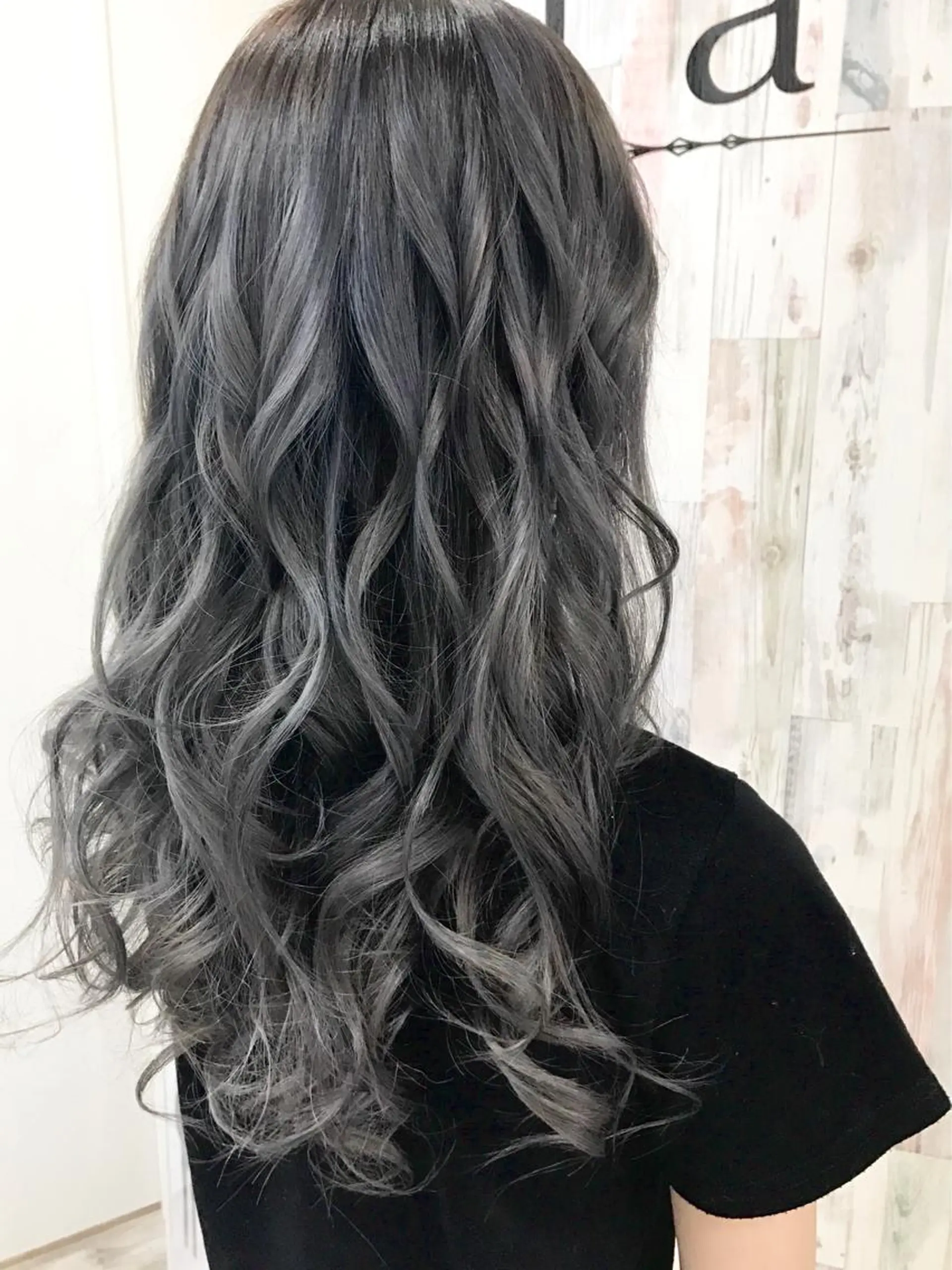 ロング カラー カット トリートメント 前髪カット無料🎉 髪質改善✨影山湧市のヘアスタイル