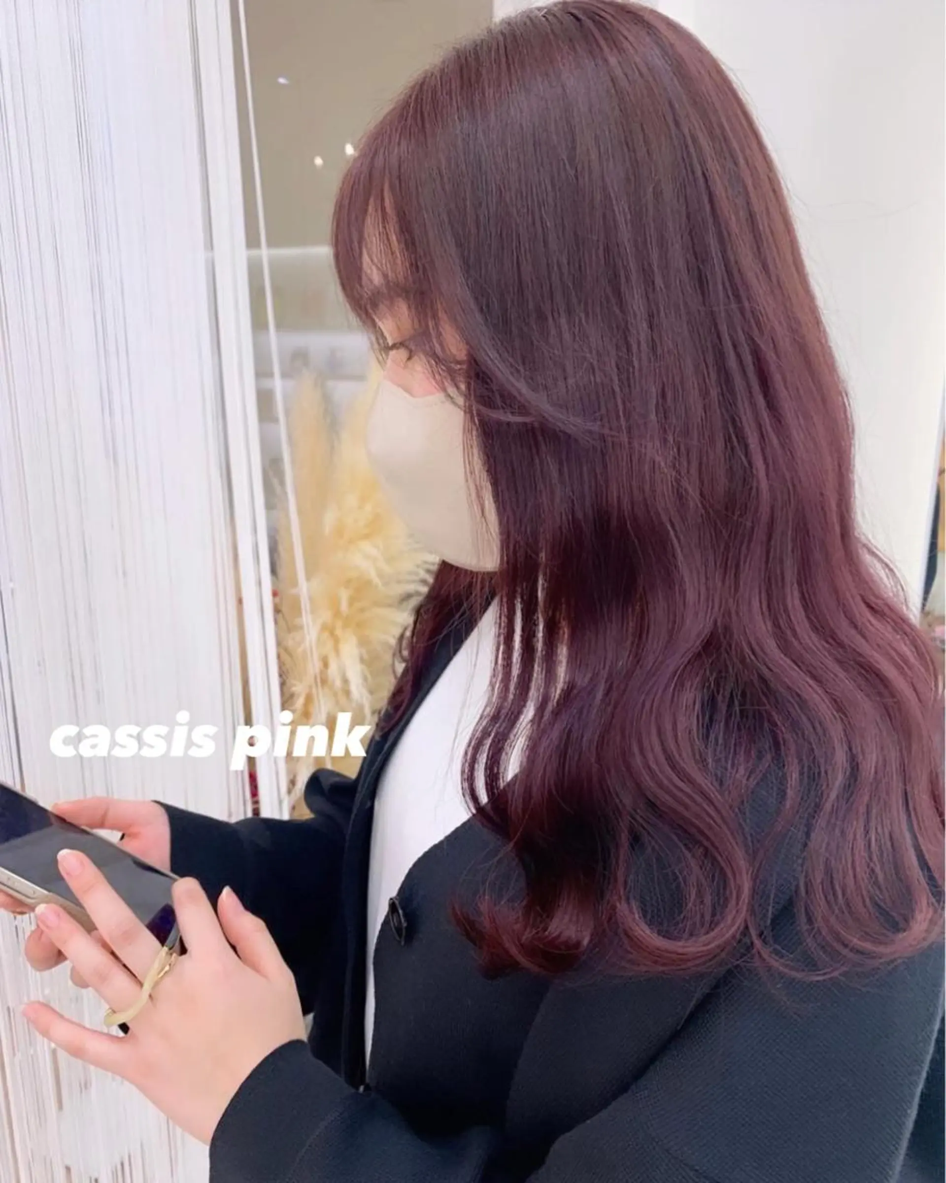 ロング カラー カット ヘアカラー トリートメント GOODDAY ヘアサロンのヘアスタイル
